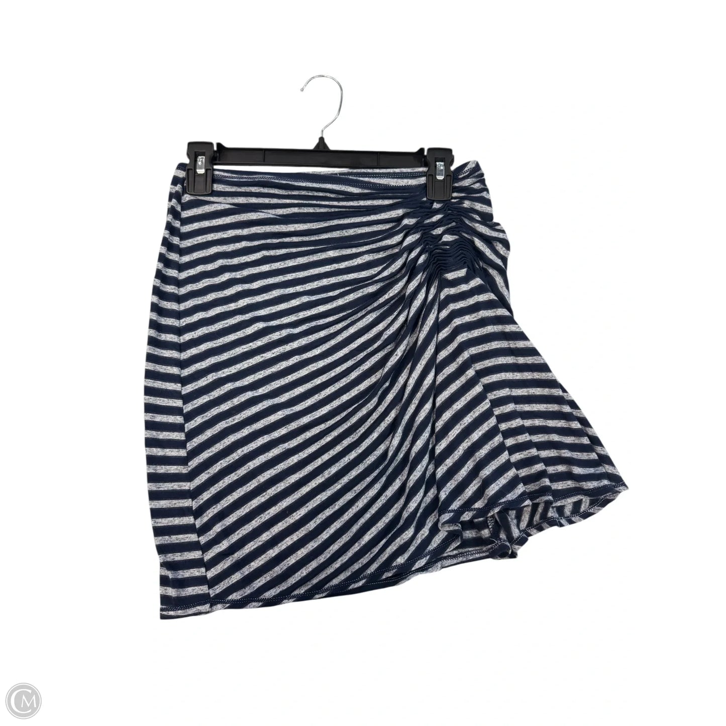 Skirt Mini & Short By Max Studio In Blue & Grey, Size: 0