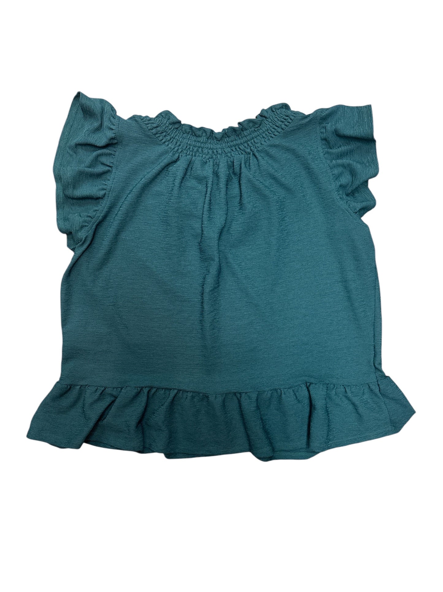 Top Sleeveless By Michael Kors In Teal, Size: L