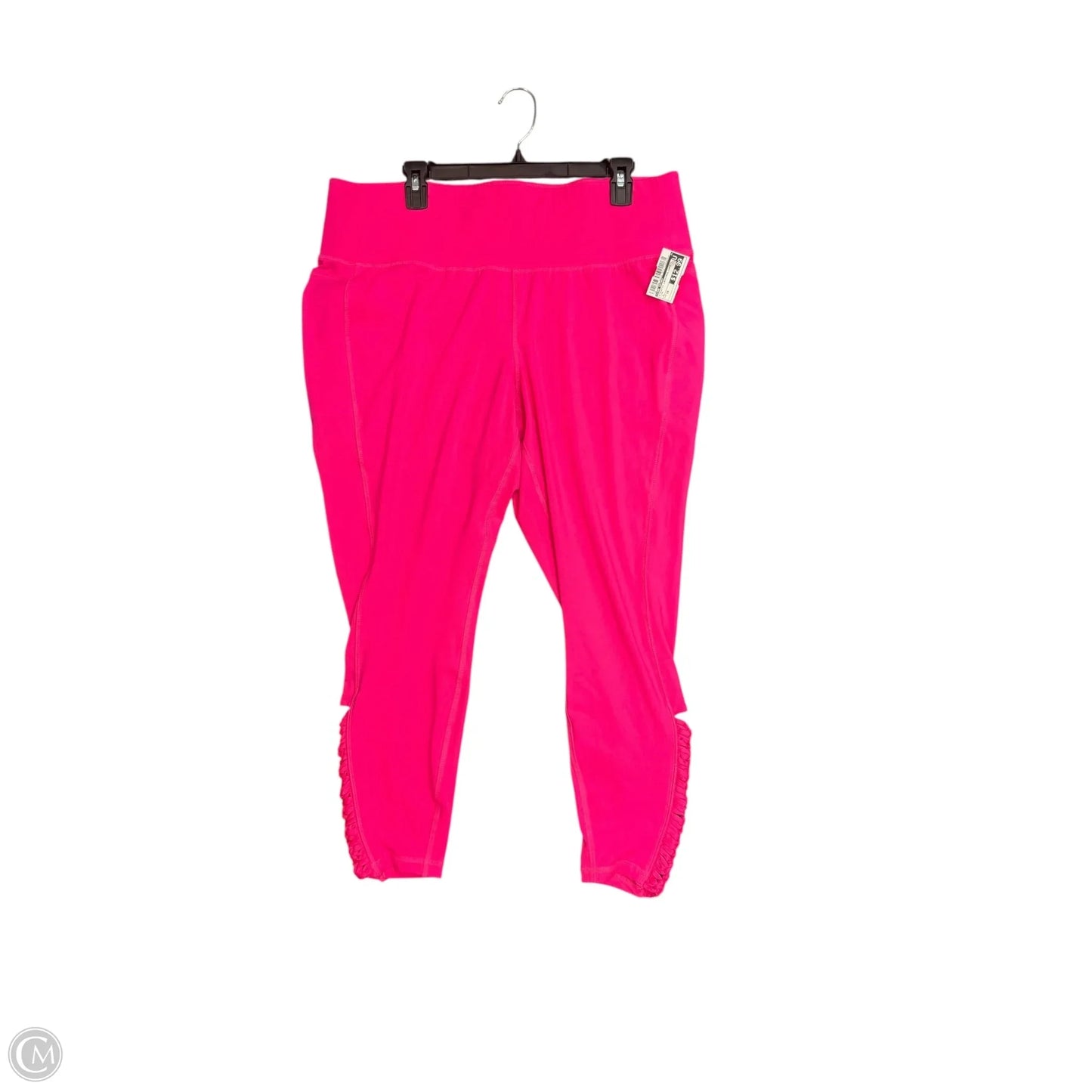 Athletic Leggings Capris By Lane Bryant In Pink, Size: 18