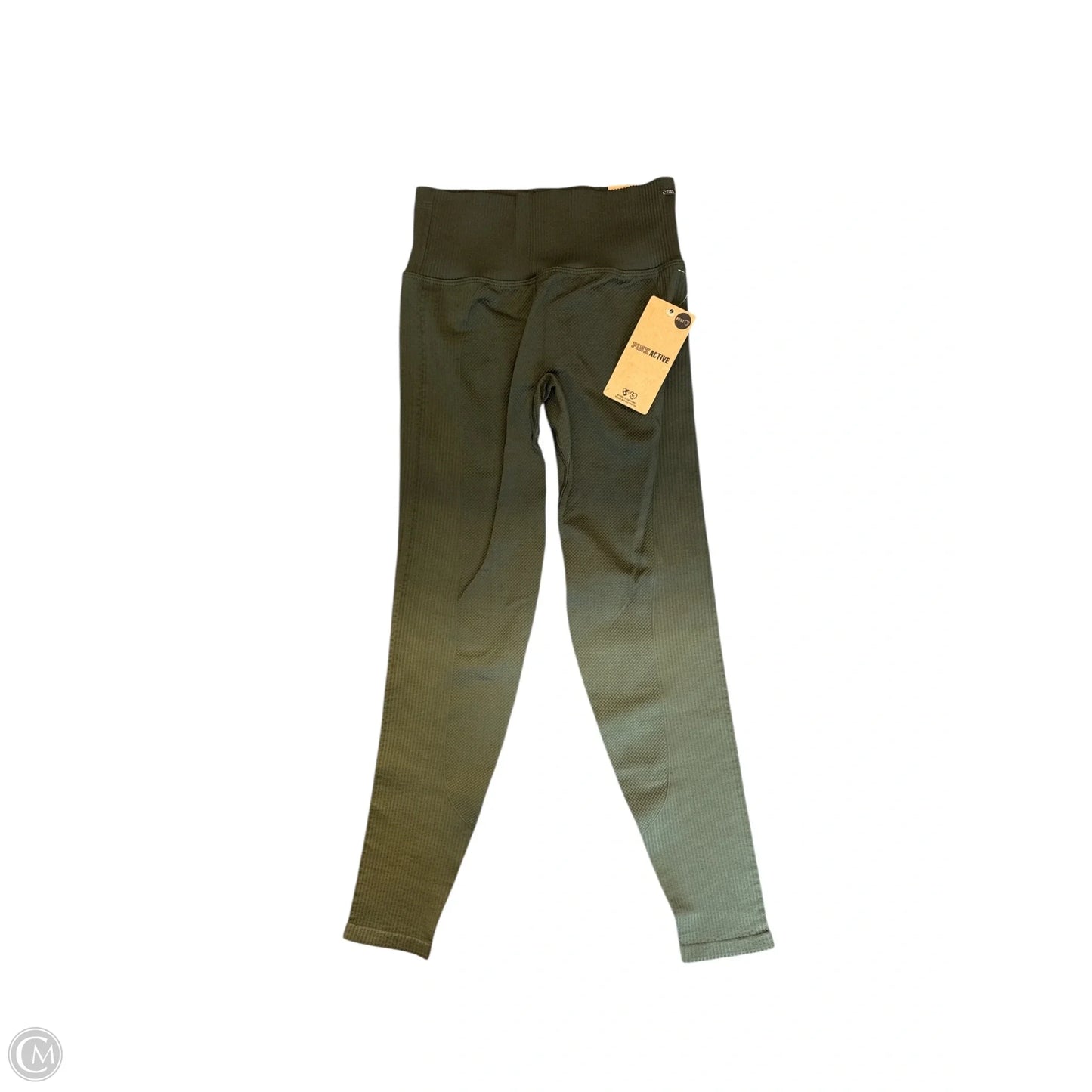 Athletic Leggings By Pink In Green, Size: Xs