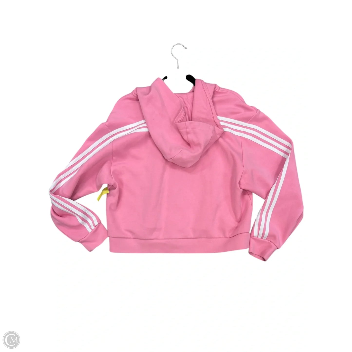 Sweatshirt Hoodie By Adidas In Pink, Size: S