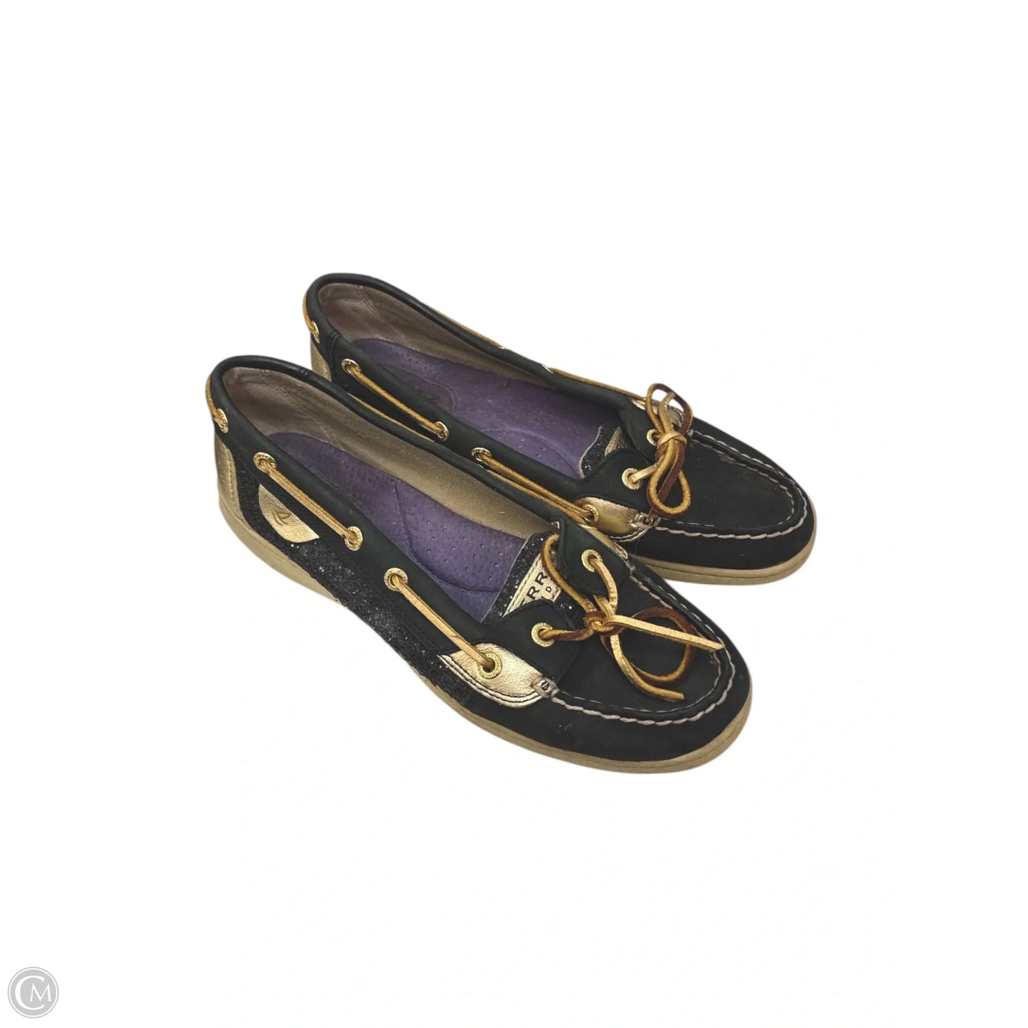 Shoes Flats By Sperry In Black, Size: 8