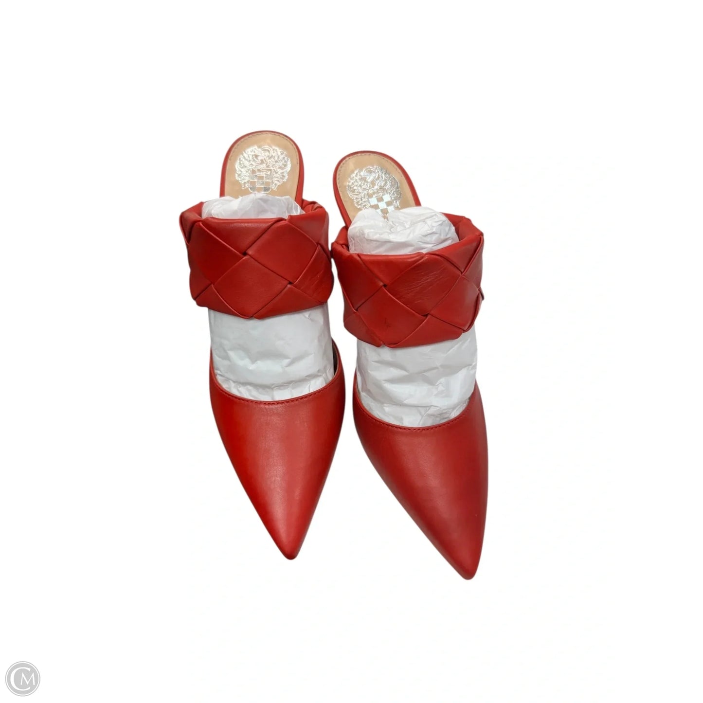 Shoes Heels Kitten By Vince Camuto In Red, Size: 7.5