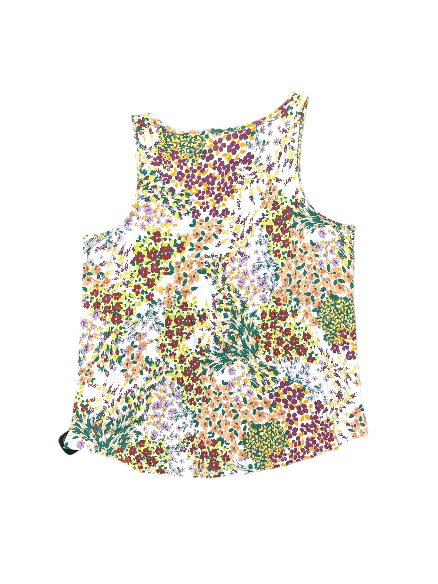 Floral Print Top Sleeveless Maurices, Size L