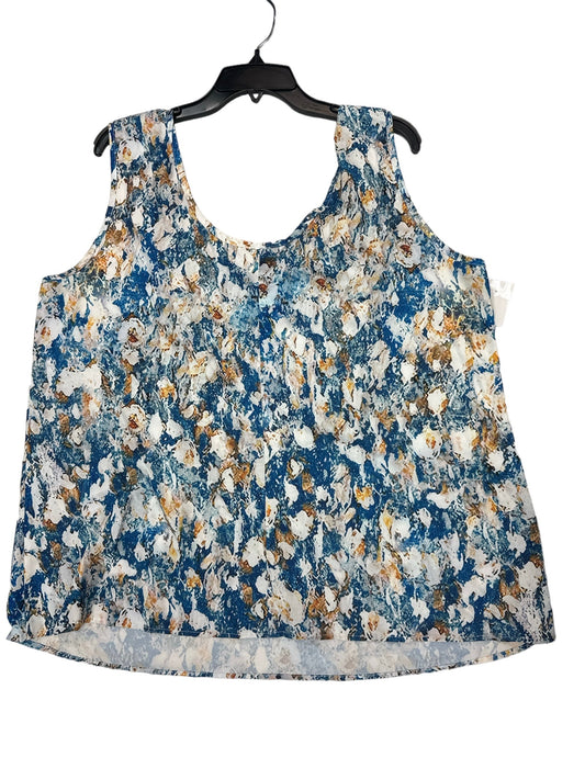 Cheap Summer Sleeveless Plus Size 5XL Floral Vest Camisole Halter Top  Fashion Ladys Lace Jacquard Casual Women Vintage T-Shirt 19312