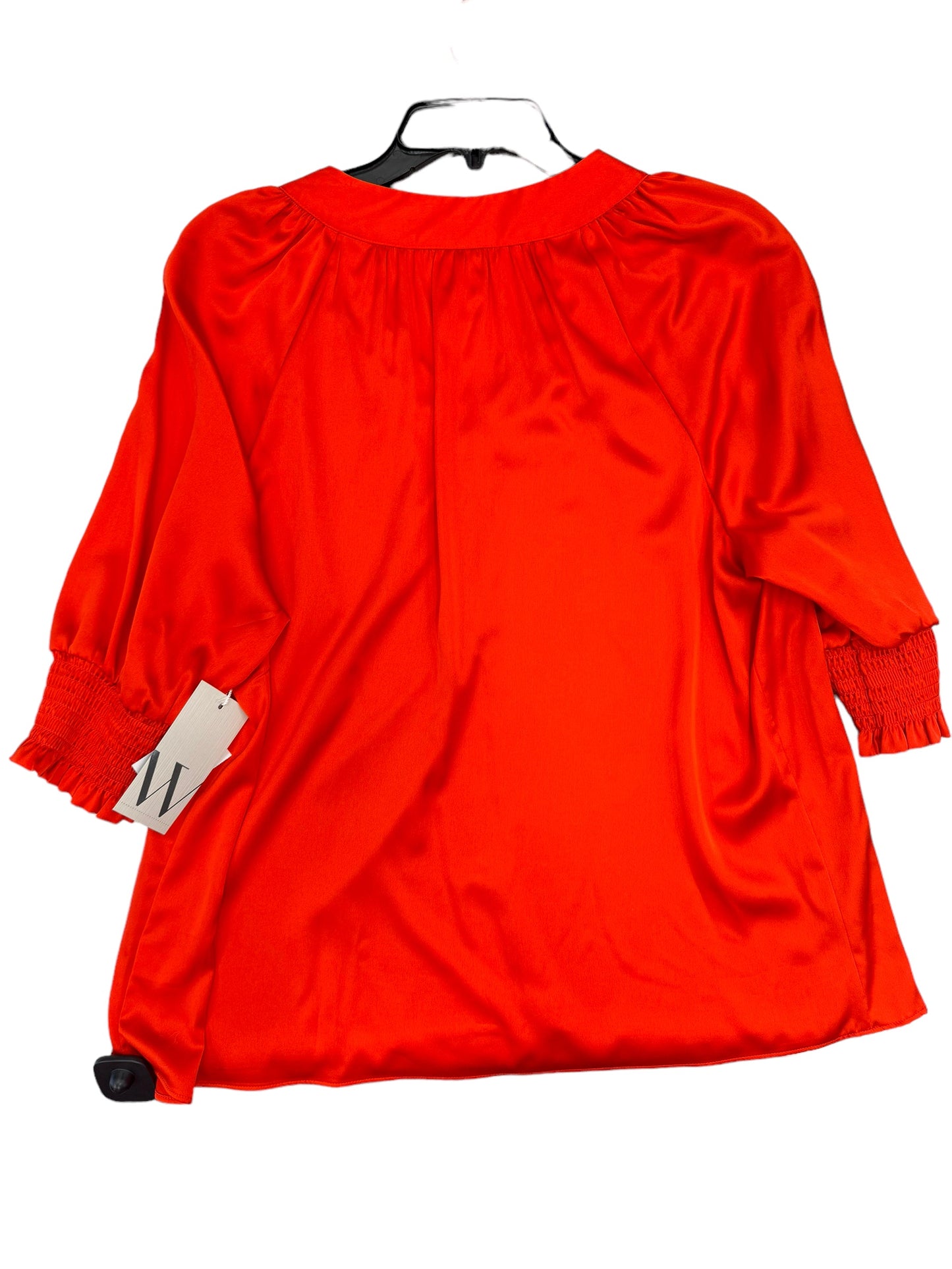 Blouse Short Sleeve By Worthington  Size: L