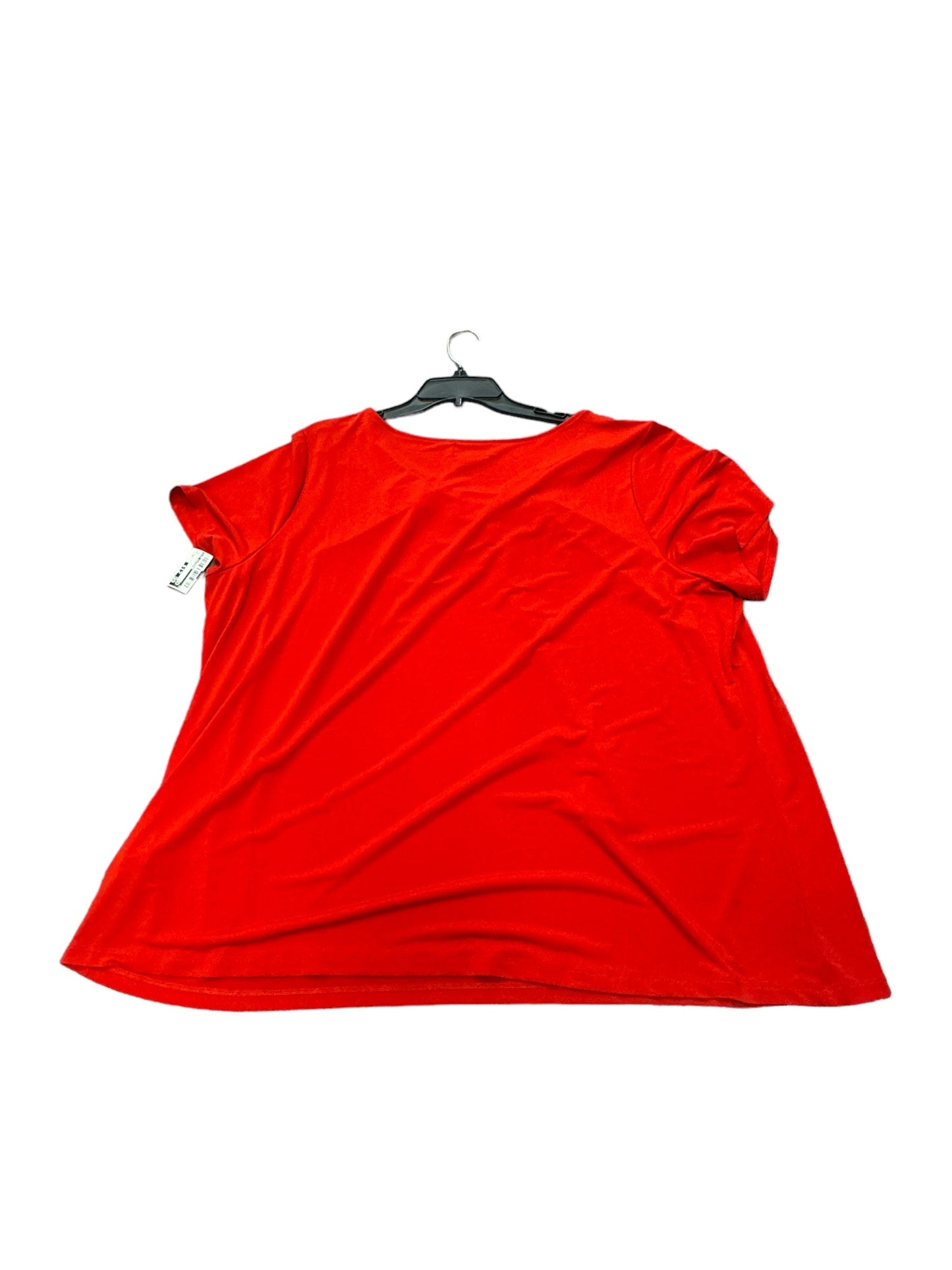 Blouse Short Sleeve By Liz Claiborne  Size: 3x