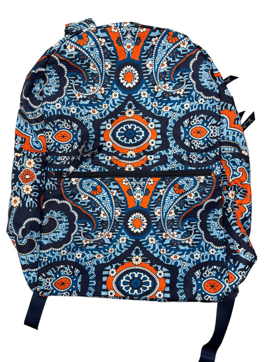 Blue Backpack Vera Bradley, Size Large