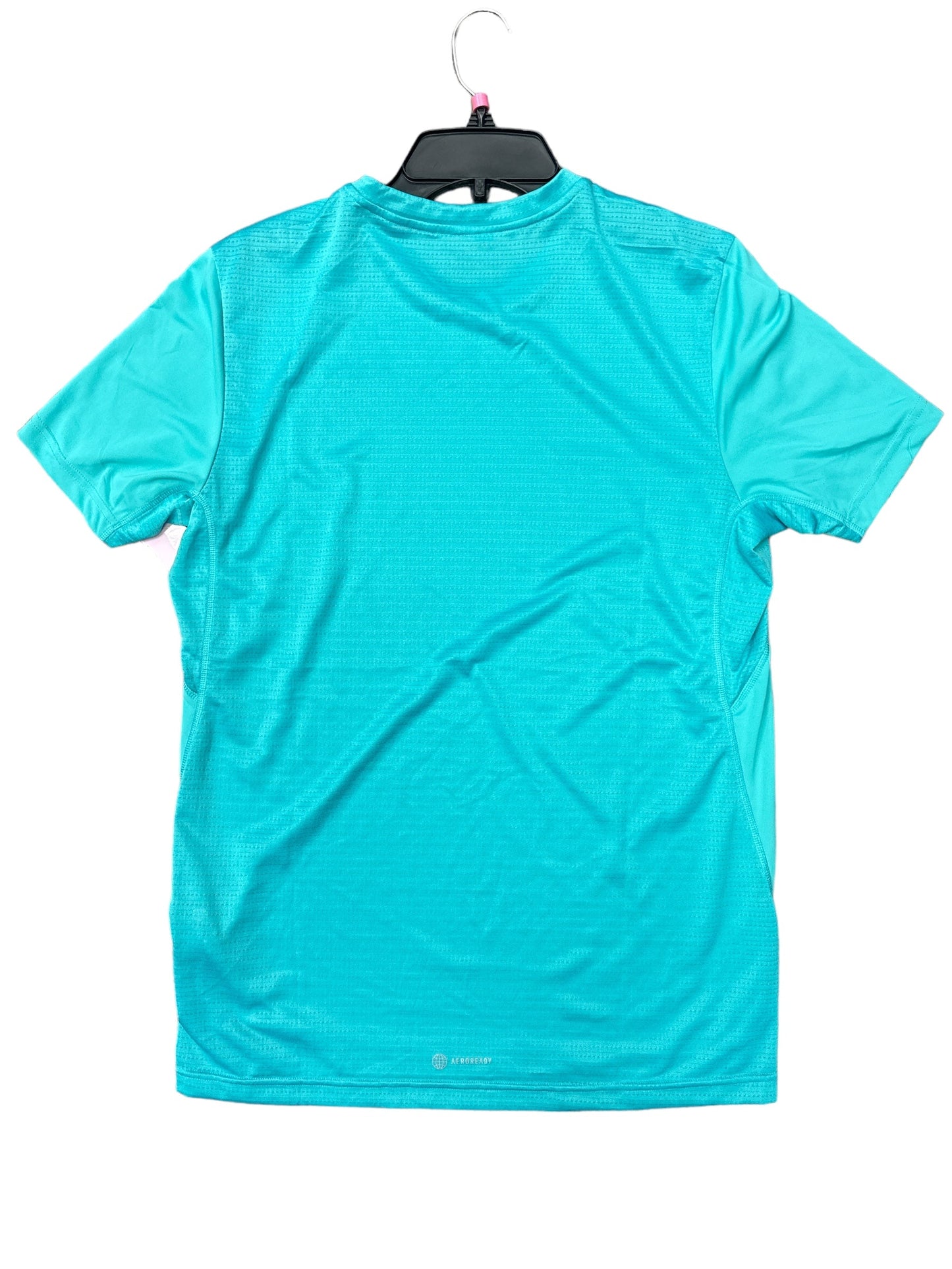 Aqua Athletic Top Short Sleeve Adidas, Size S