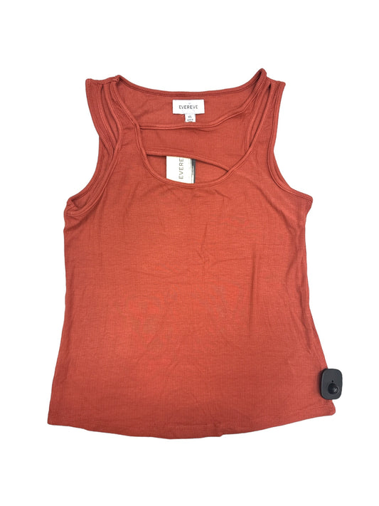 Red Top Sleeveless Evereve, Size Xs