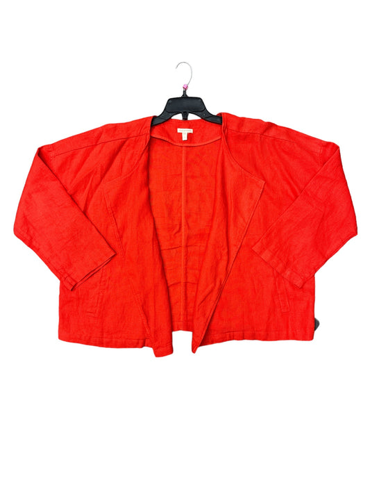 Red Jacket Other Eileen Fisher, Size L