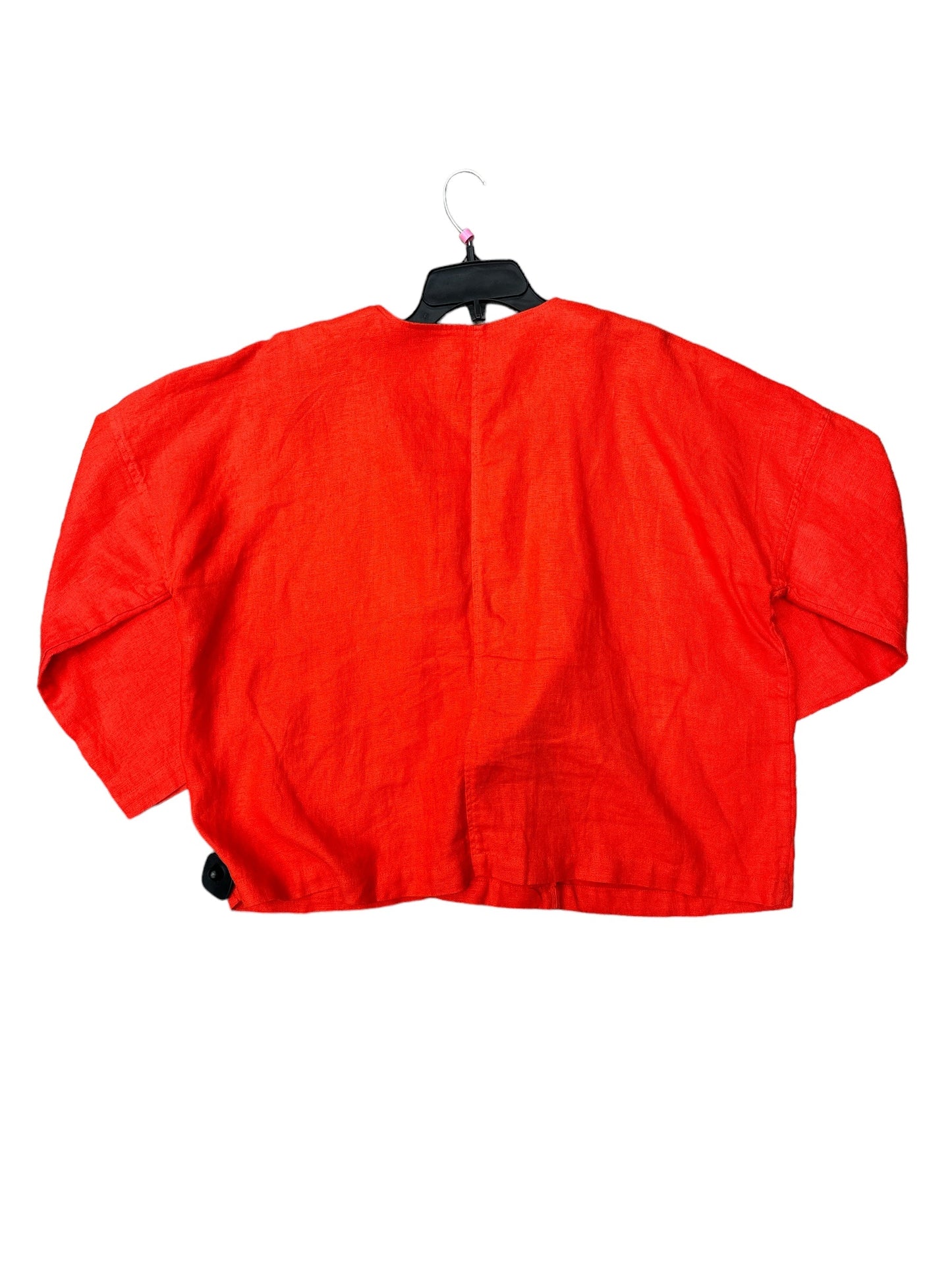 Red Jacket Other Eileen Fisher, Size L