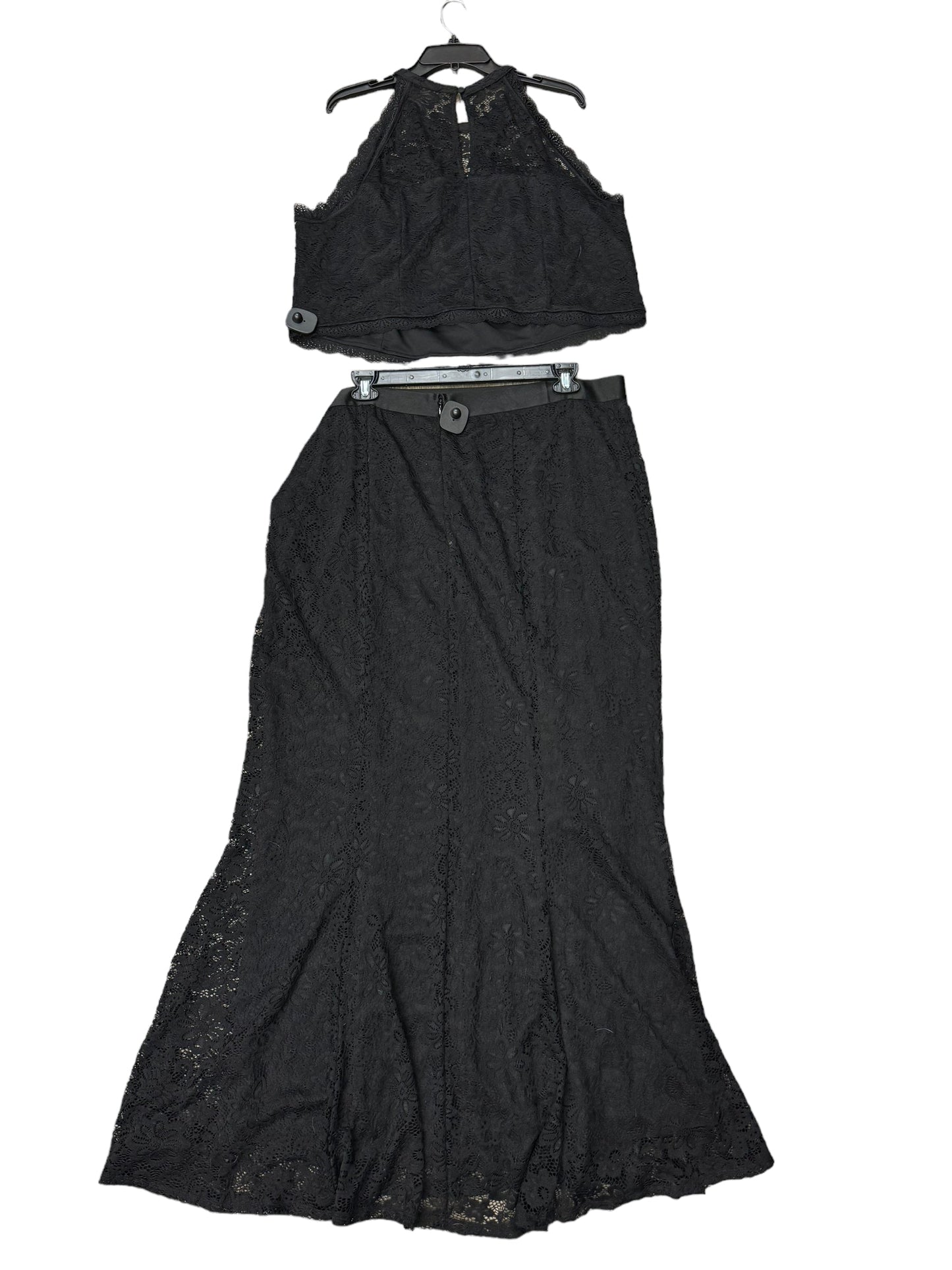 Black Skirt Set 2pc Torrid, Size 2x