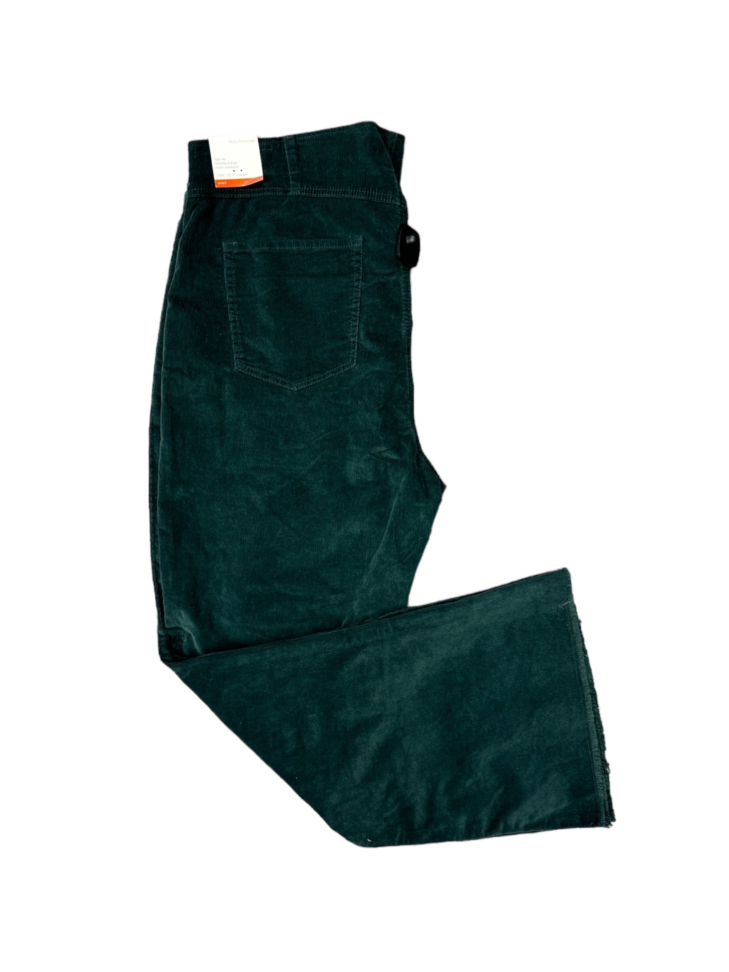 Green Pants Corduroy Knox Rose, Size 22w