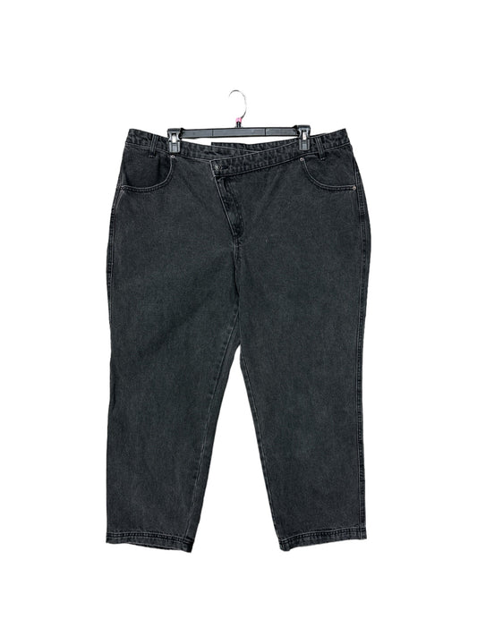 Black Pants Cropped Target, Size 16w