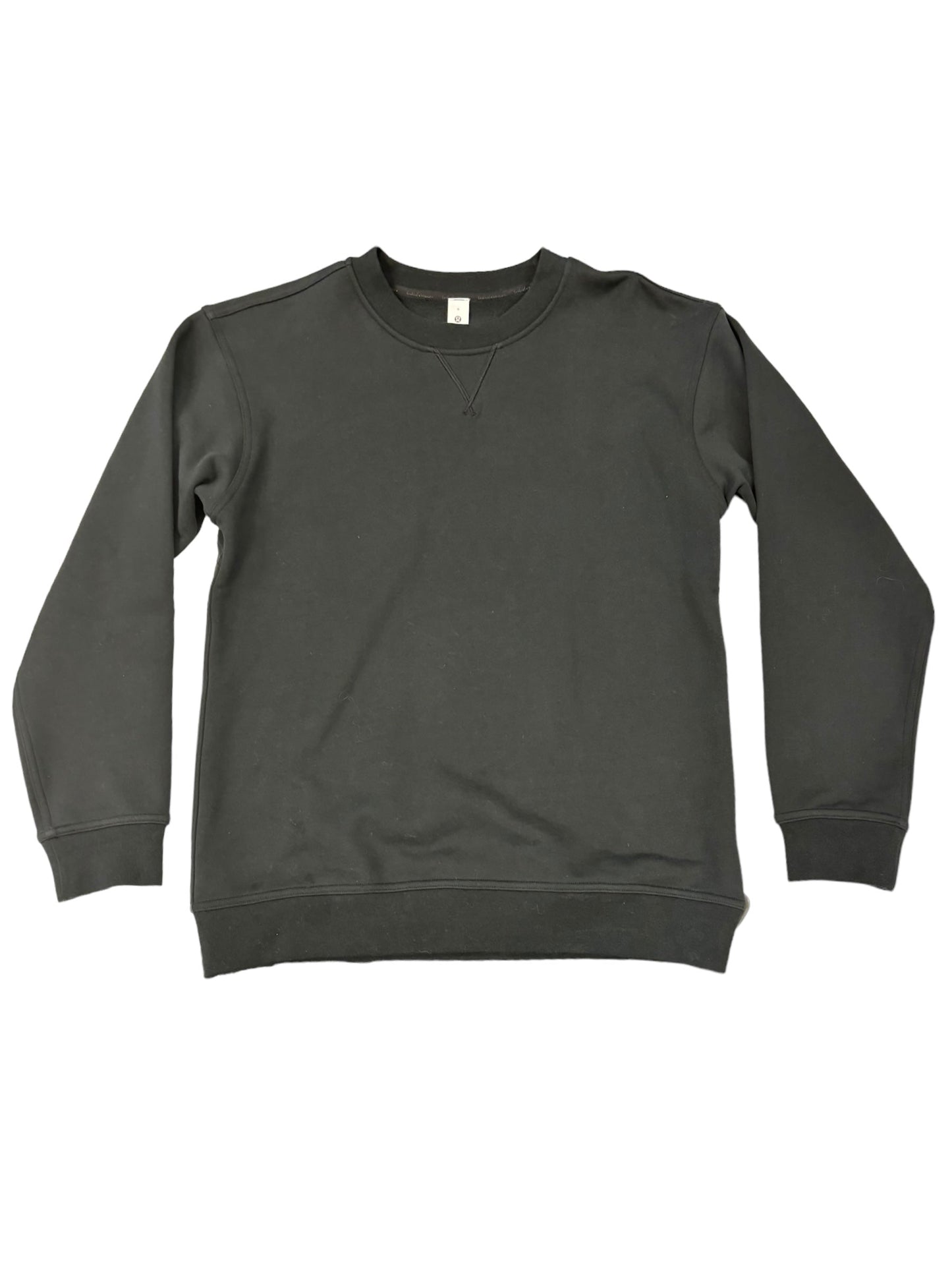 Black Sweatshirt Crewneck Lululemon, Size M