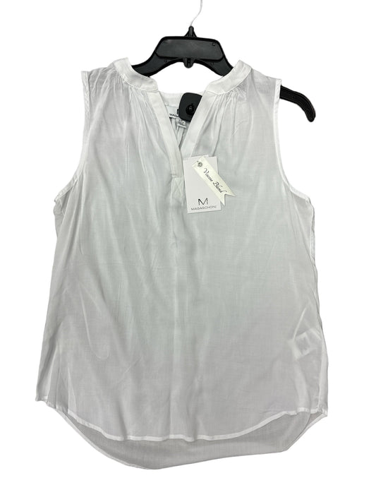 White Top Sleeveless Clothes Mentor, Size S