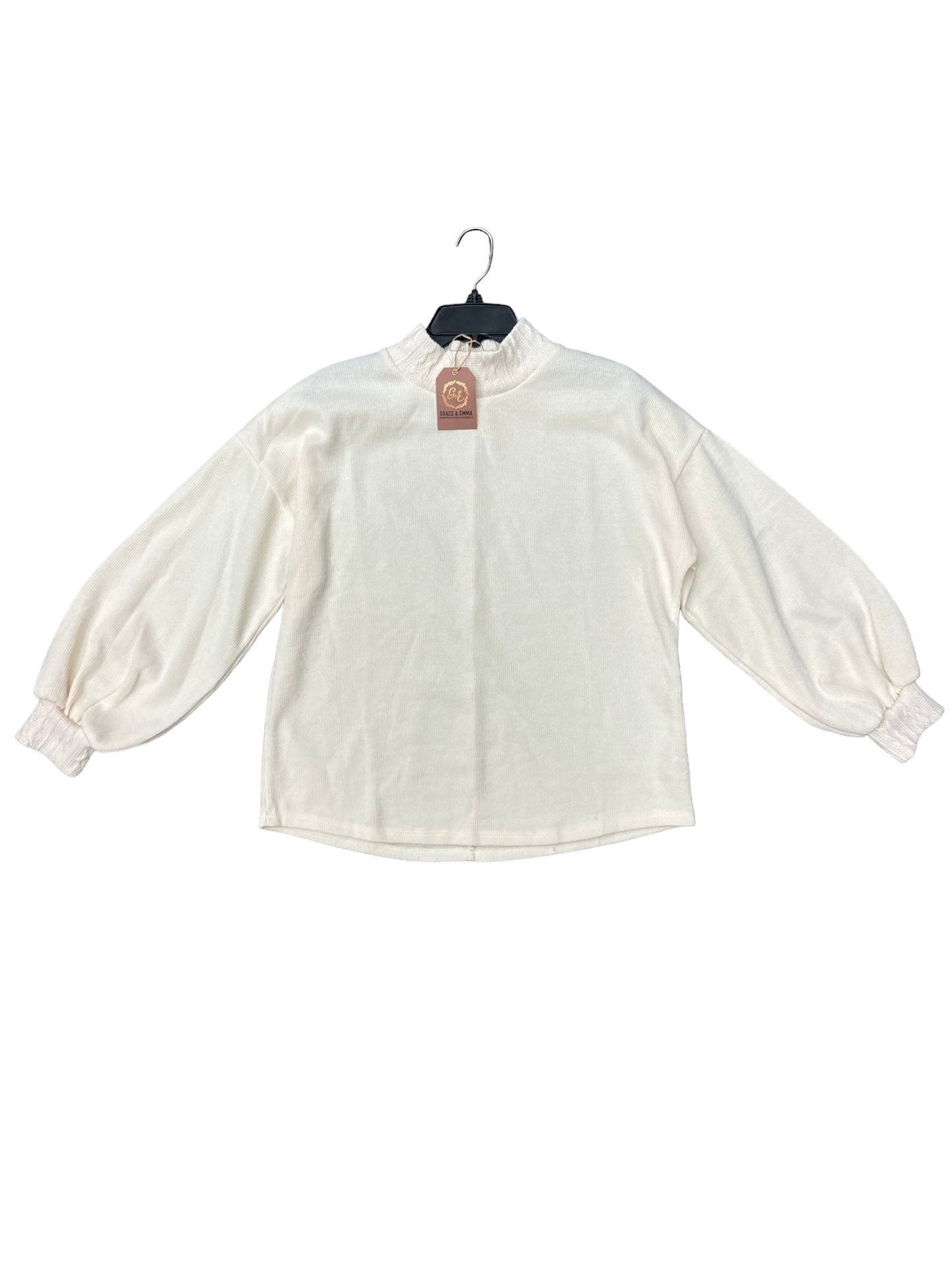 Cream Sweater Cmc, Size L