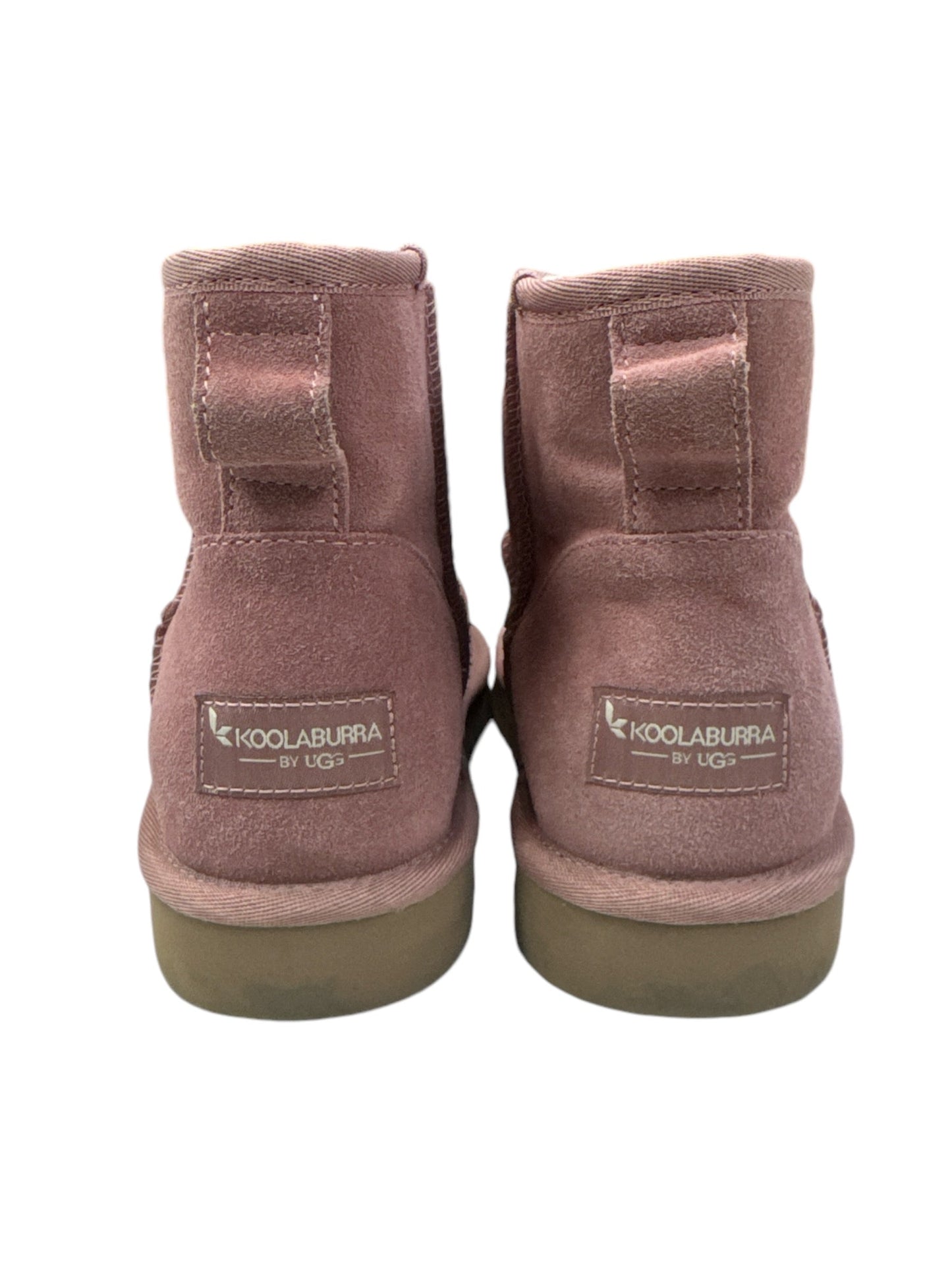 Boots Ankle Flats By Koolaburra By Ugg In Pink, Size: 7