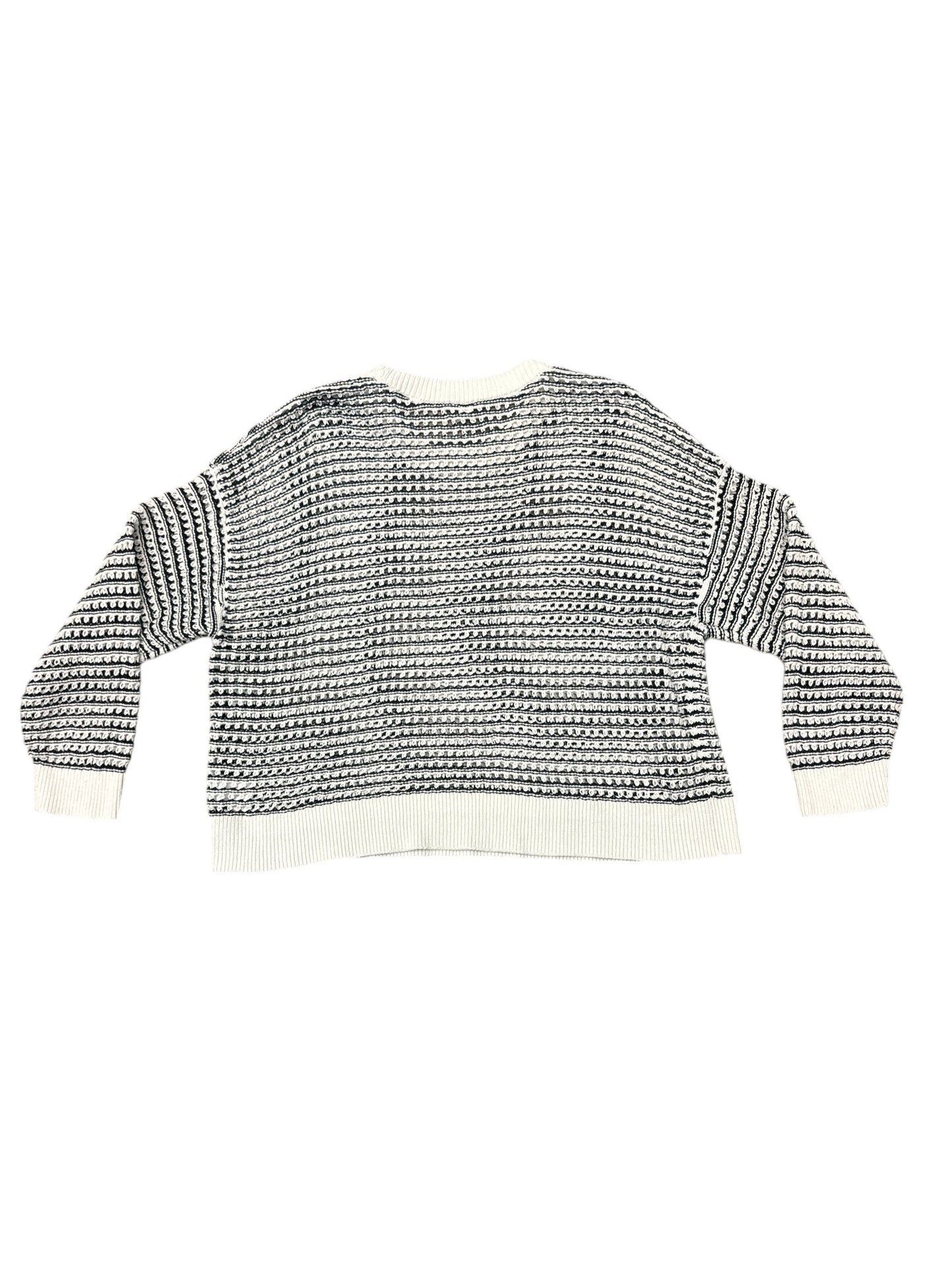 Sweater By Old Navy In Black & White, Size: 2x