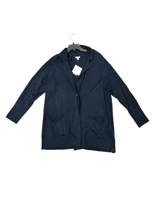 Cardigan By J. Jill In Navy, Size: 2x