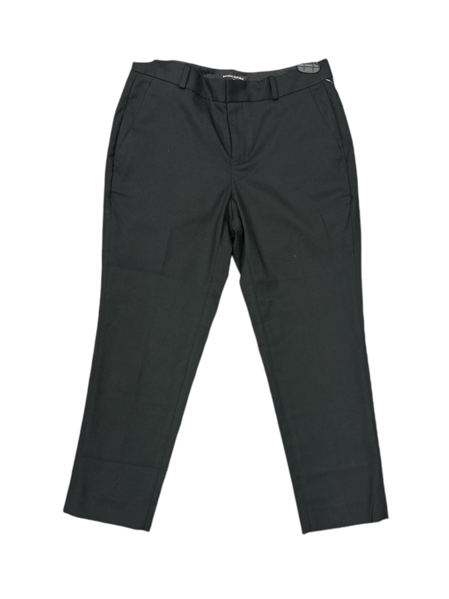 Pants Cropped By Banana Republic In Black, Size: 4p