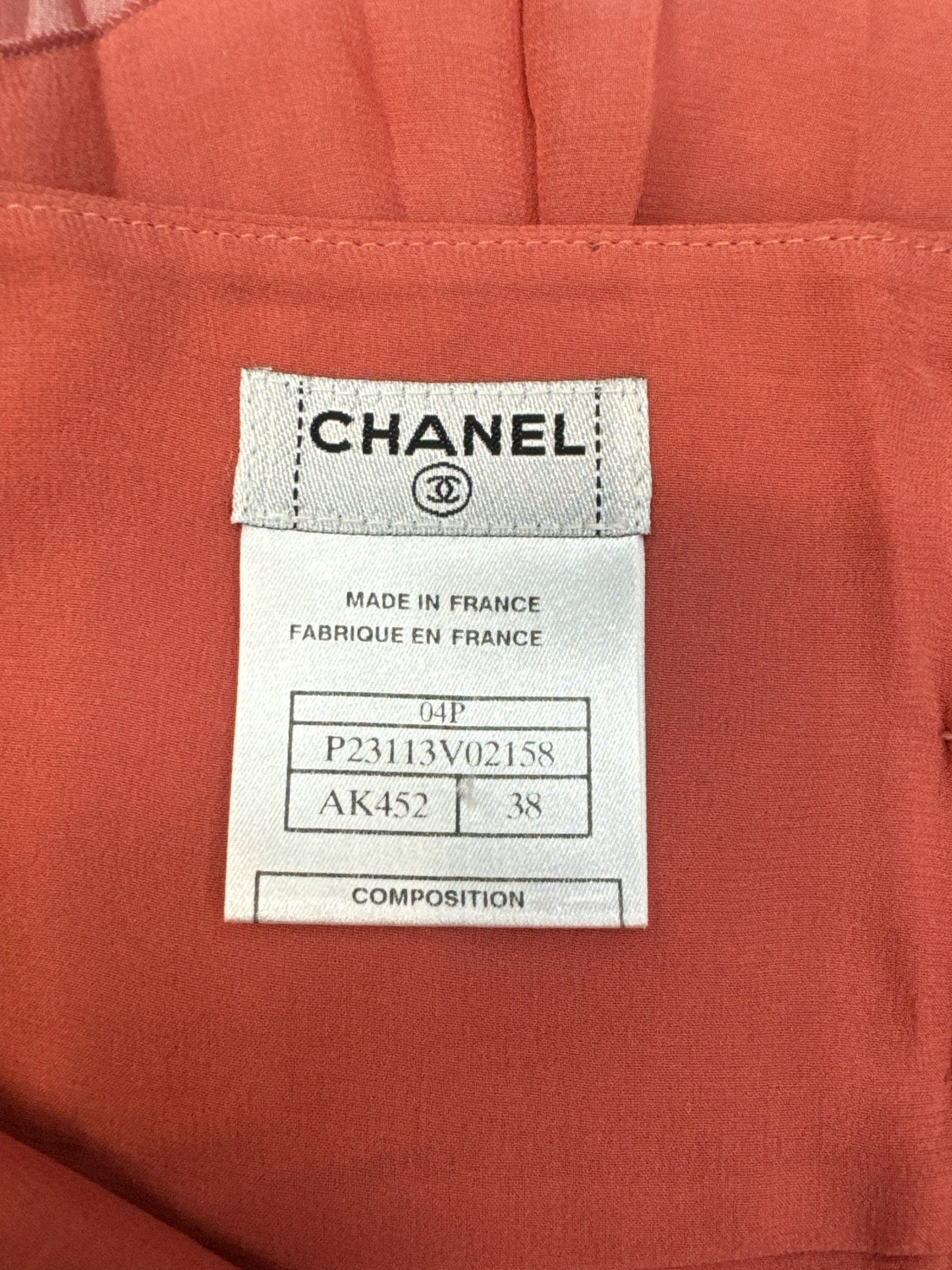 Skirt Luxury Designer By Chanel In Pink, Size: 4p