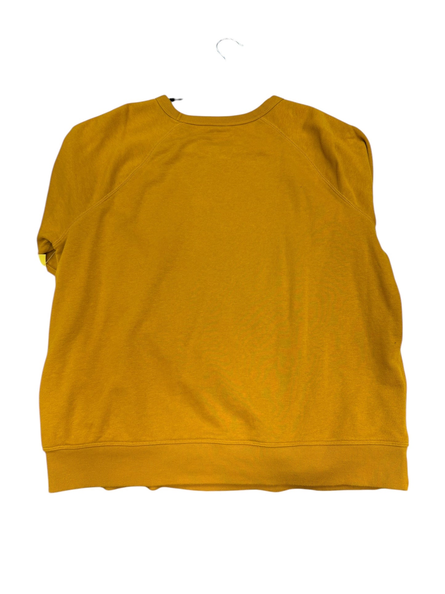 Sweatshirt Crewneck By Sonoma In Yellow, Size: Xl