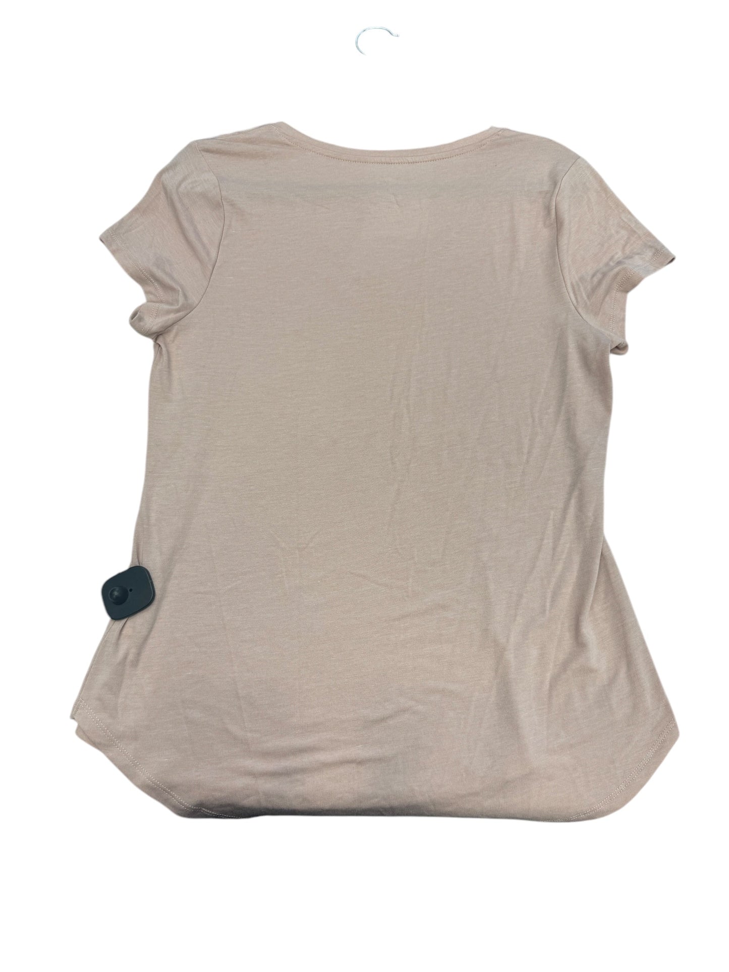 Top Short Sleeve By Apt 9 In Pink, Size: L