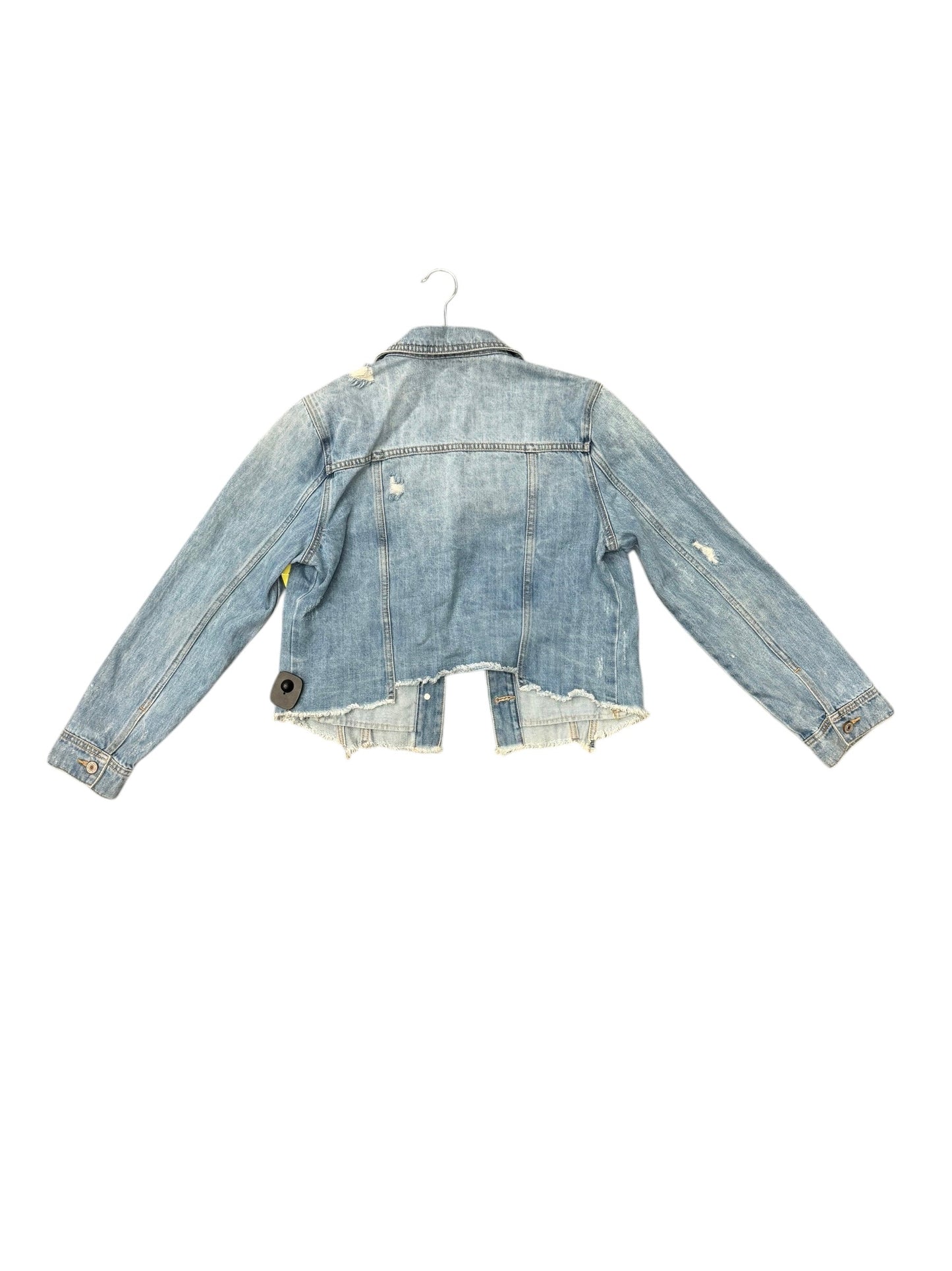 Jacket Denim By Kancan In Blue Denim, Size: M