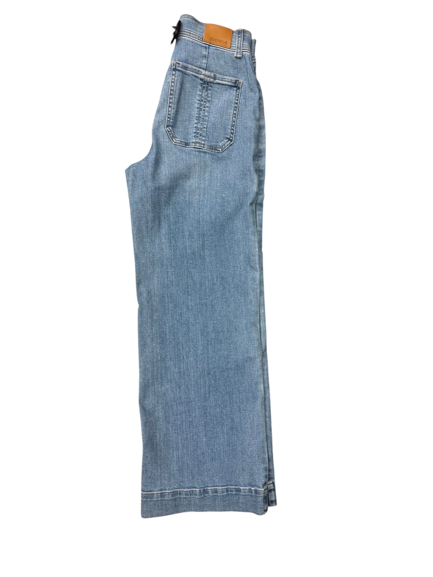 Jeans Wide Leg By Evereve In Blue Denim, Size: 4