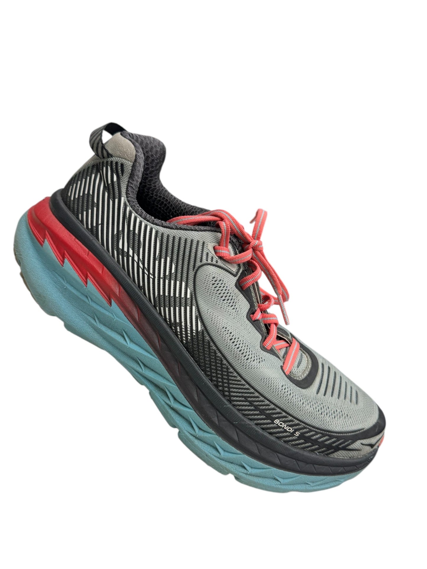 Shoes Athletic By Hoka In Grey, Size: 7