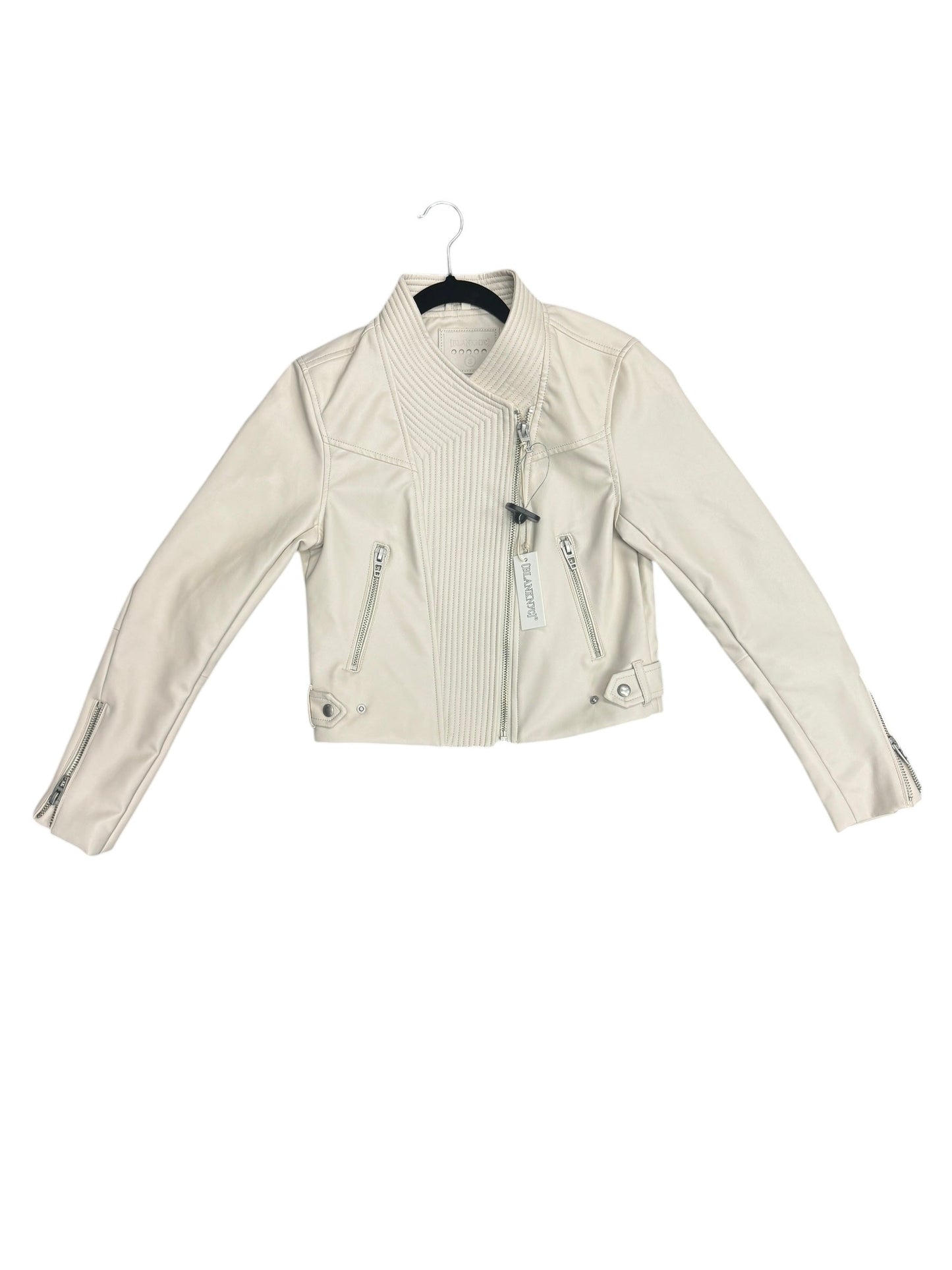 Jacket Moto By Blanknyc In Ivory, Size: S