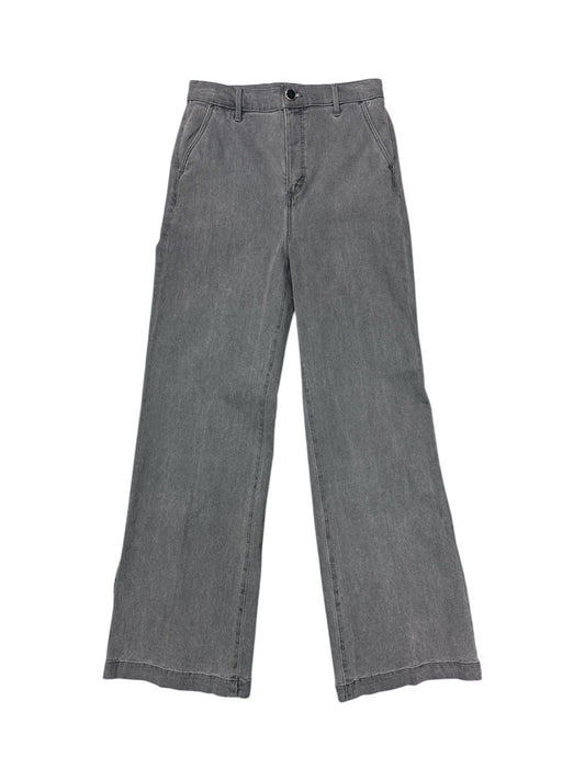 Pants Wide Leg By Ann Taylor In Grey Denim, Size: 4