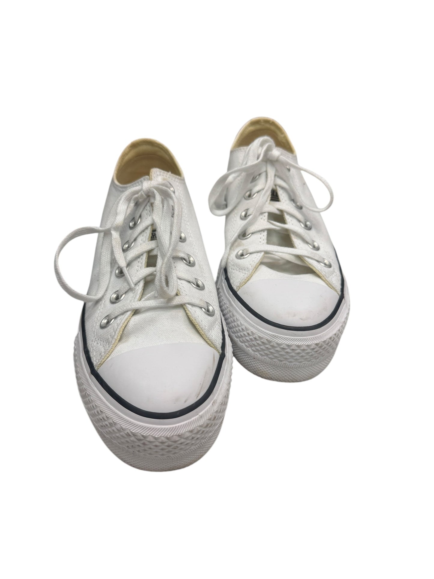 Shoes Sneakers Platform By Converse In White, Size: 8