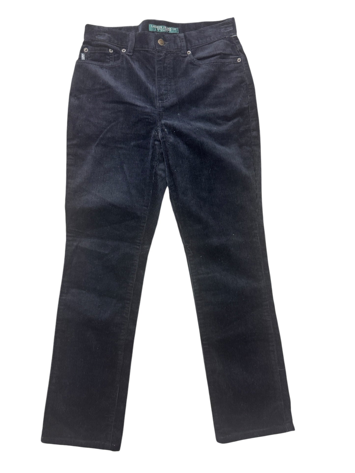 Pants Corduroy By Lauren By Ralph Lauren In Navy, Size: 4p