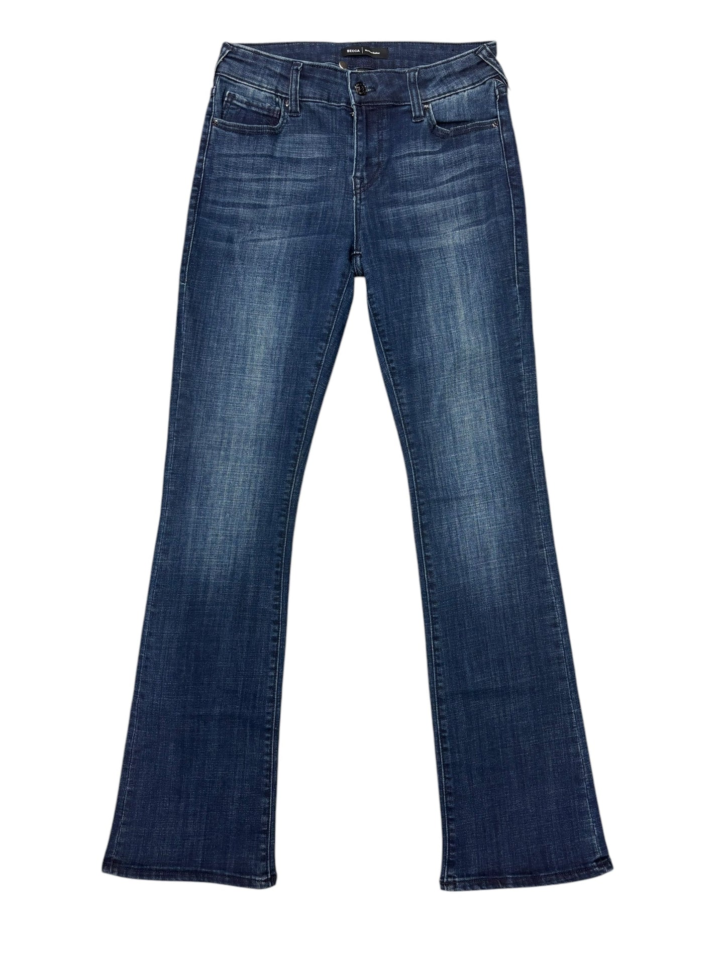 Jeans Boot Cut By True Religion In Blue Denim, Size: 4