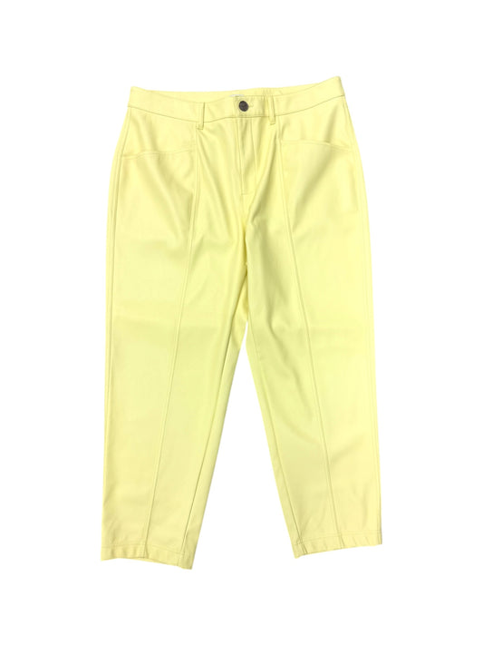 Pants Cropped By A New Day In Yellow, Size: 16