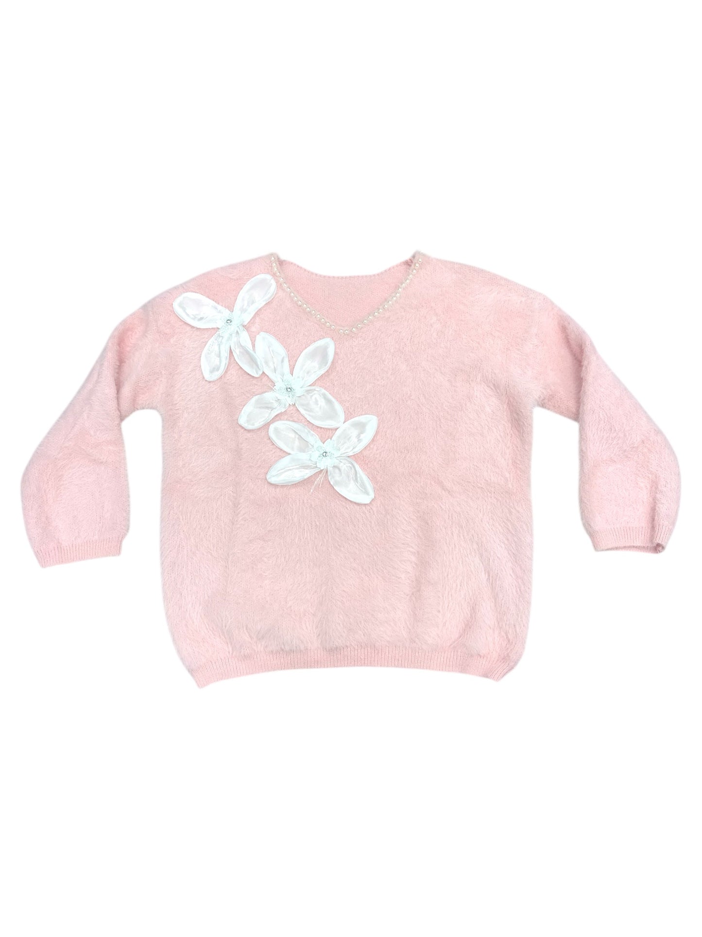 Sweater By Shein In Pink, Size: 1x