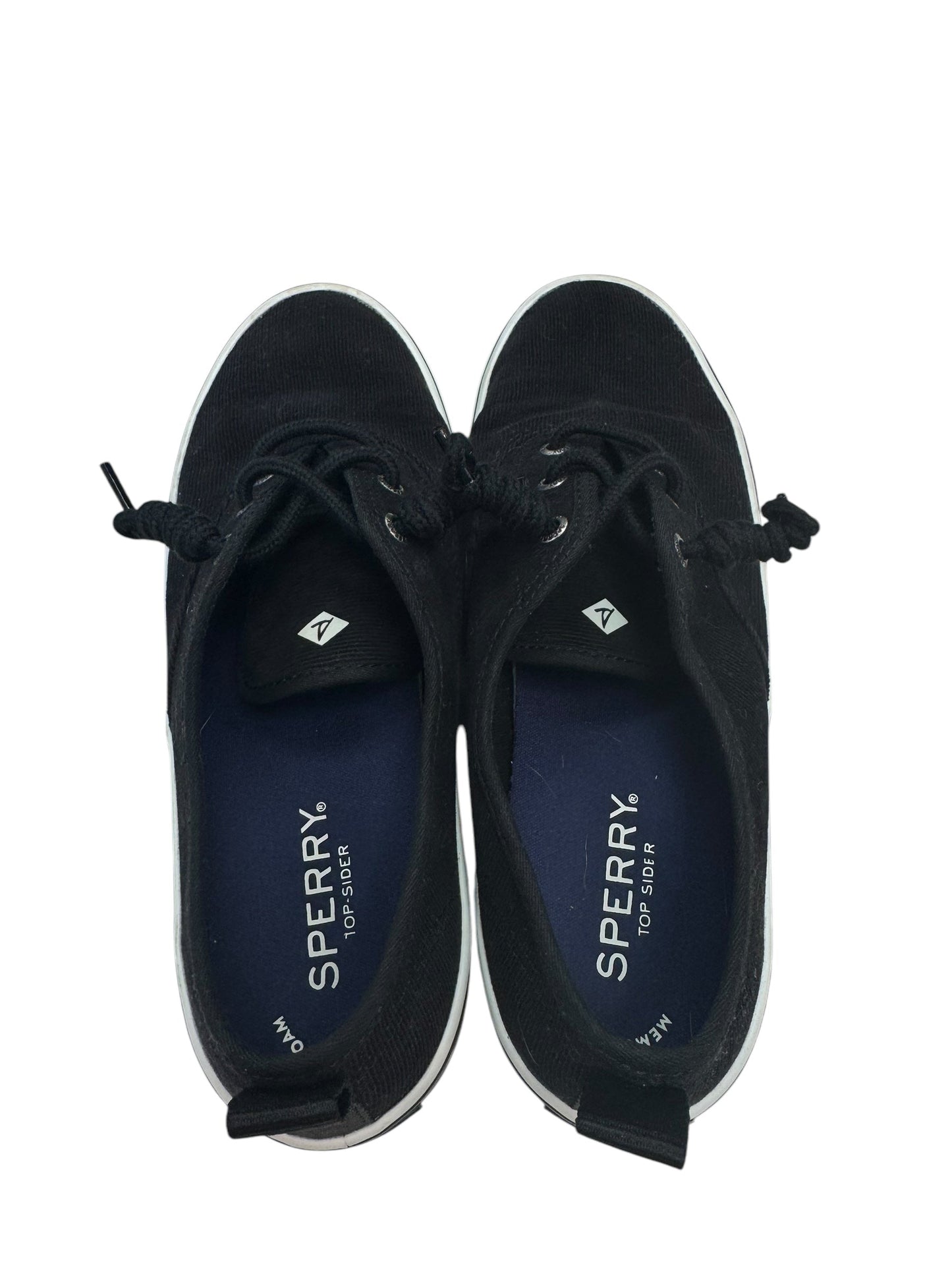 Shoes Sneakers By Sperry In Black, Size: 7