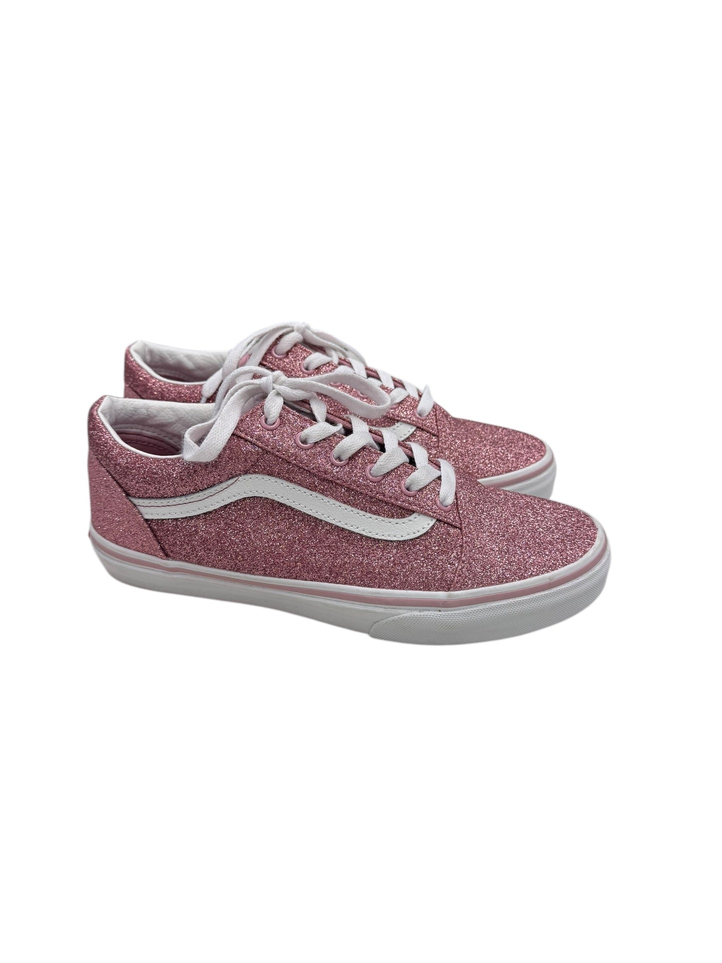 Shoes Sneakers By Vans In Pink, Size: 6.5