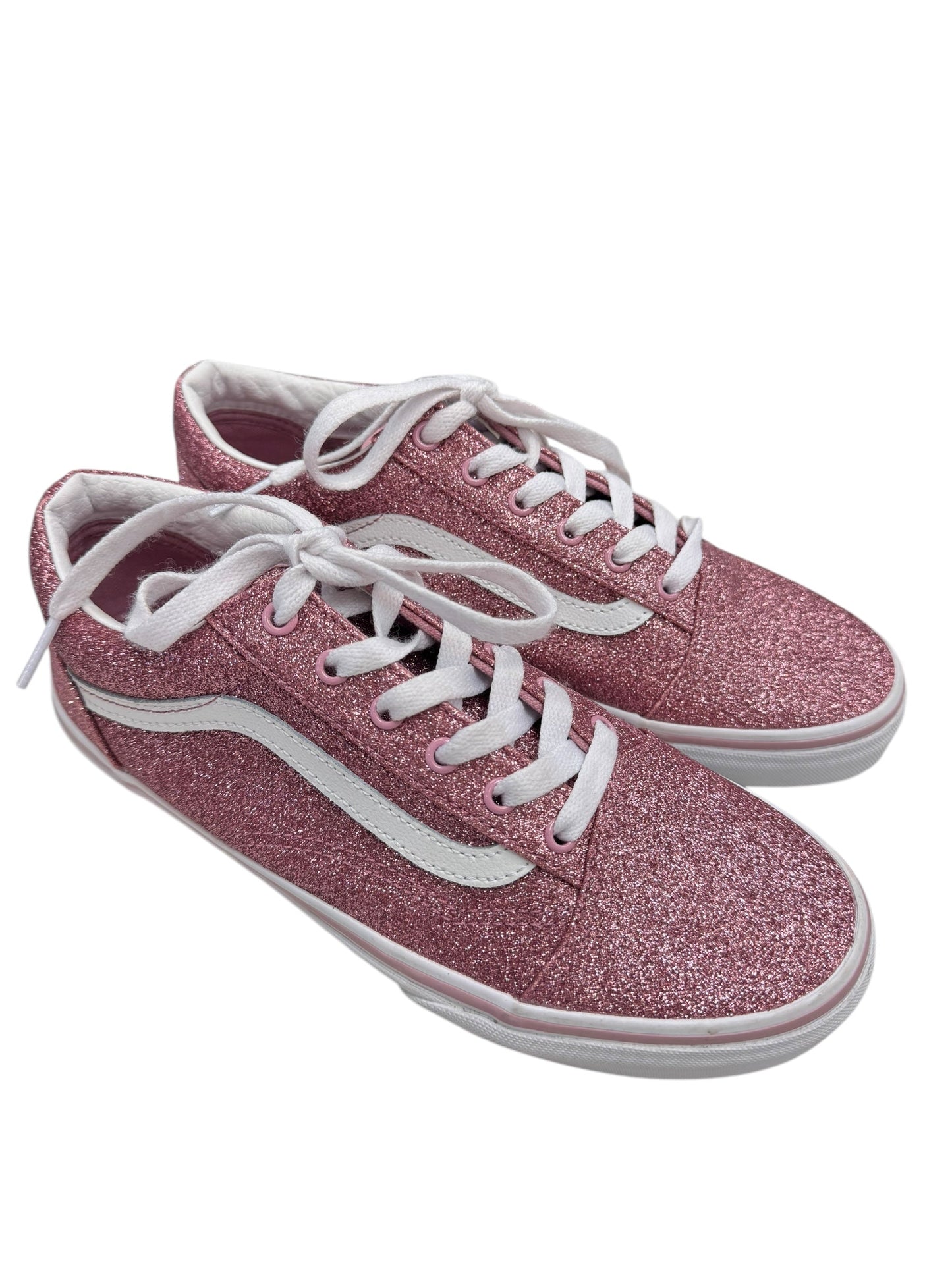 Shoes Sneakers By Vans In Pink, Size: 6.5