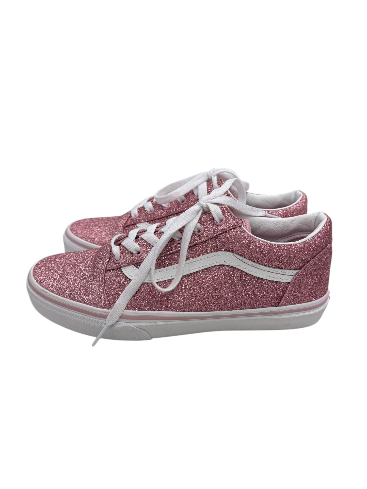 Shoes Sneakers By Vans In Pink, Size: 6.5