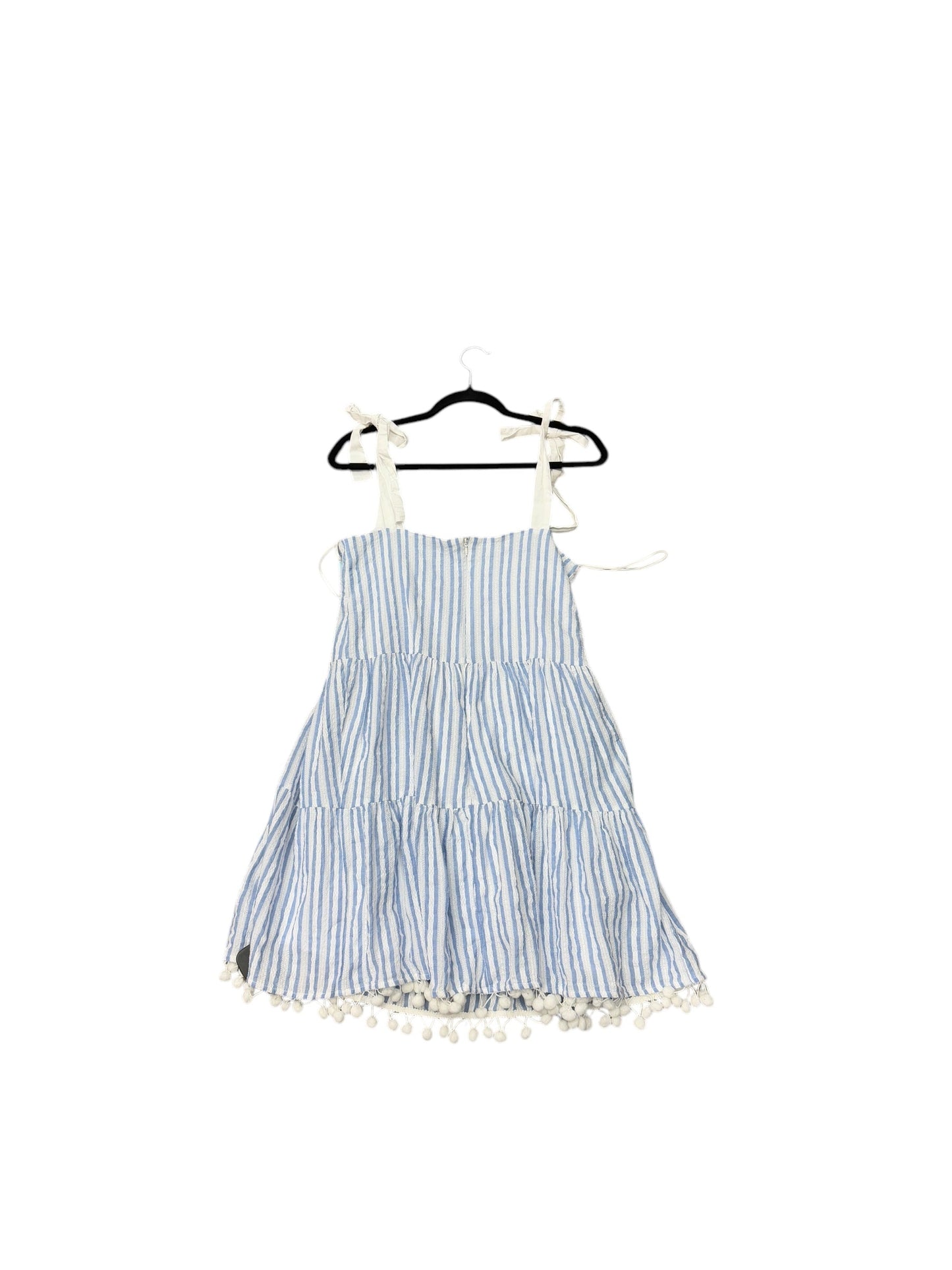 Dress Casual Short By English Factory In Blue & White, Size: 4