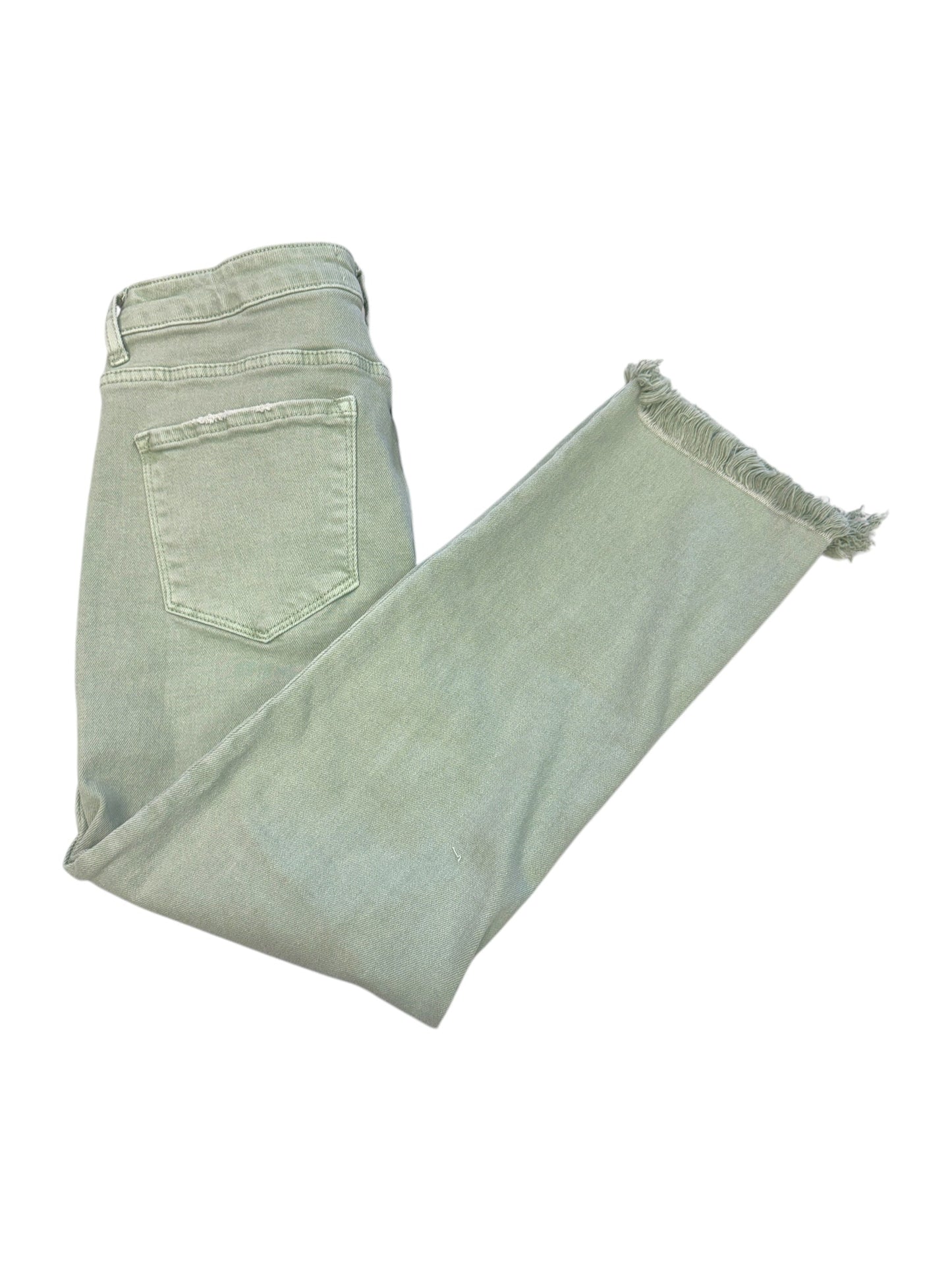 Pants Cropped By Vervet In Green, Size: 10