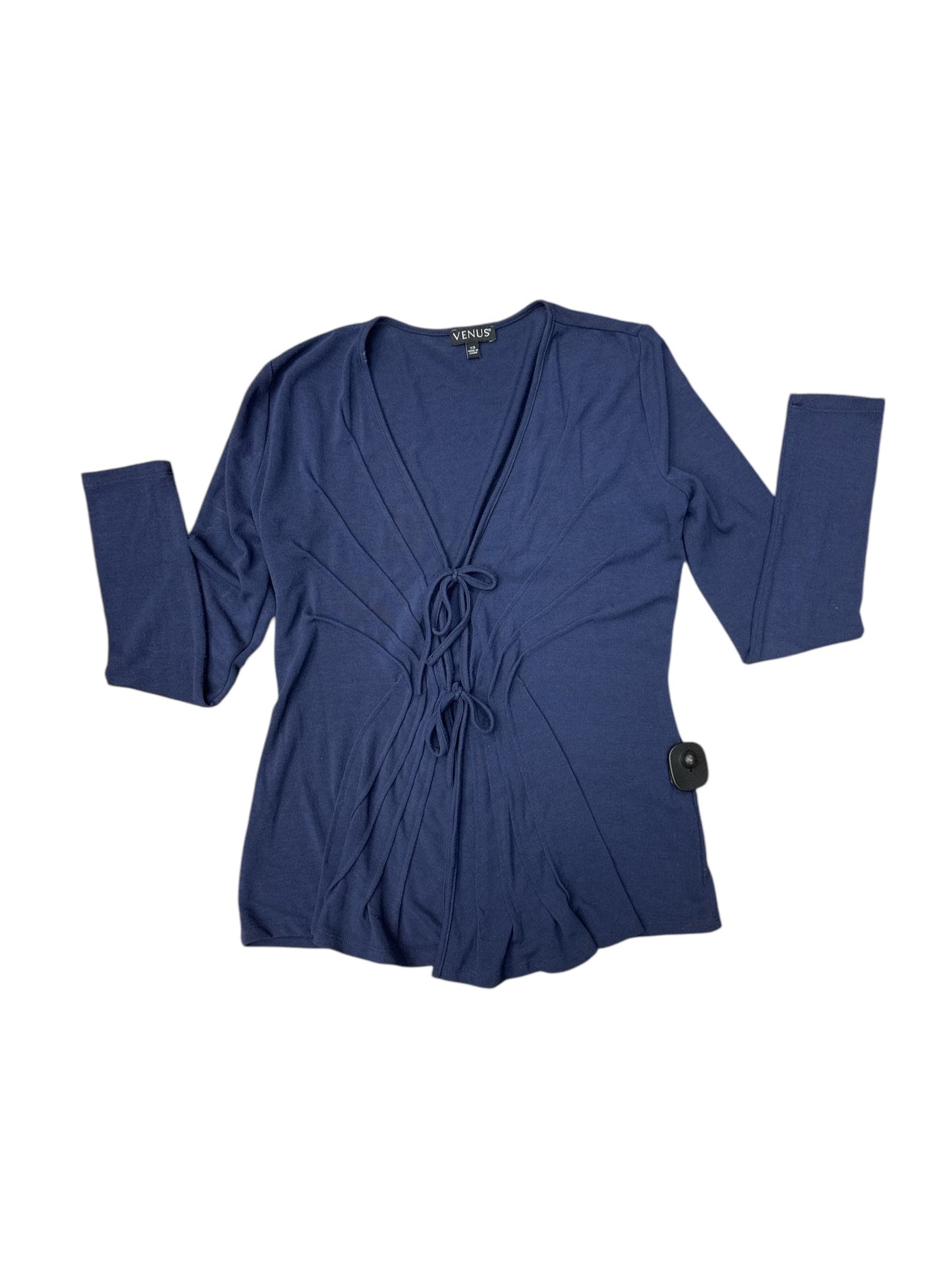 Cardigan By Venus In Navy, Size: Xs