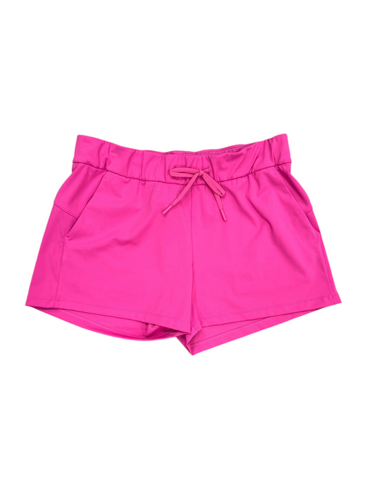 Athletic Shorts By Zyia In Pink, Size: L