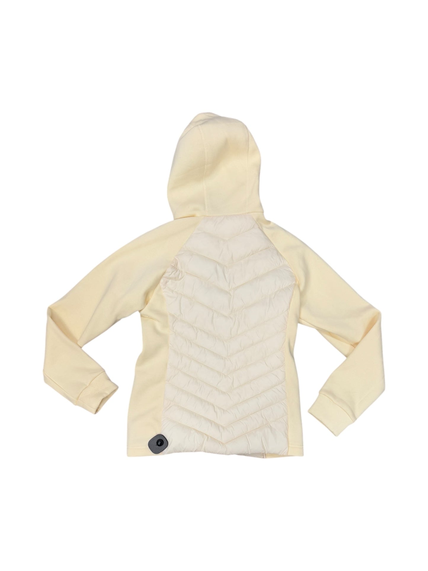 Athletic Jacket By Zyia In Cream, Size: S