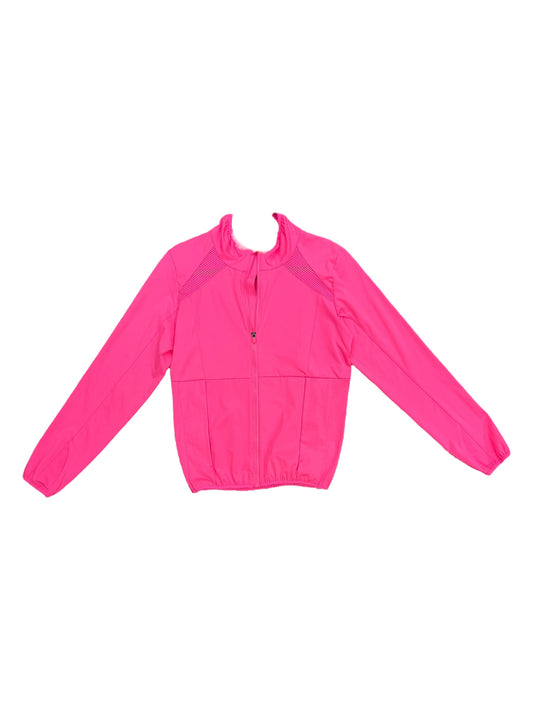 Athletic Jacket By Zyia In Pink, Size: L