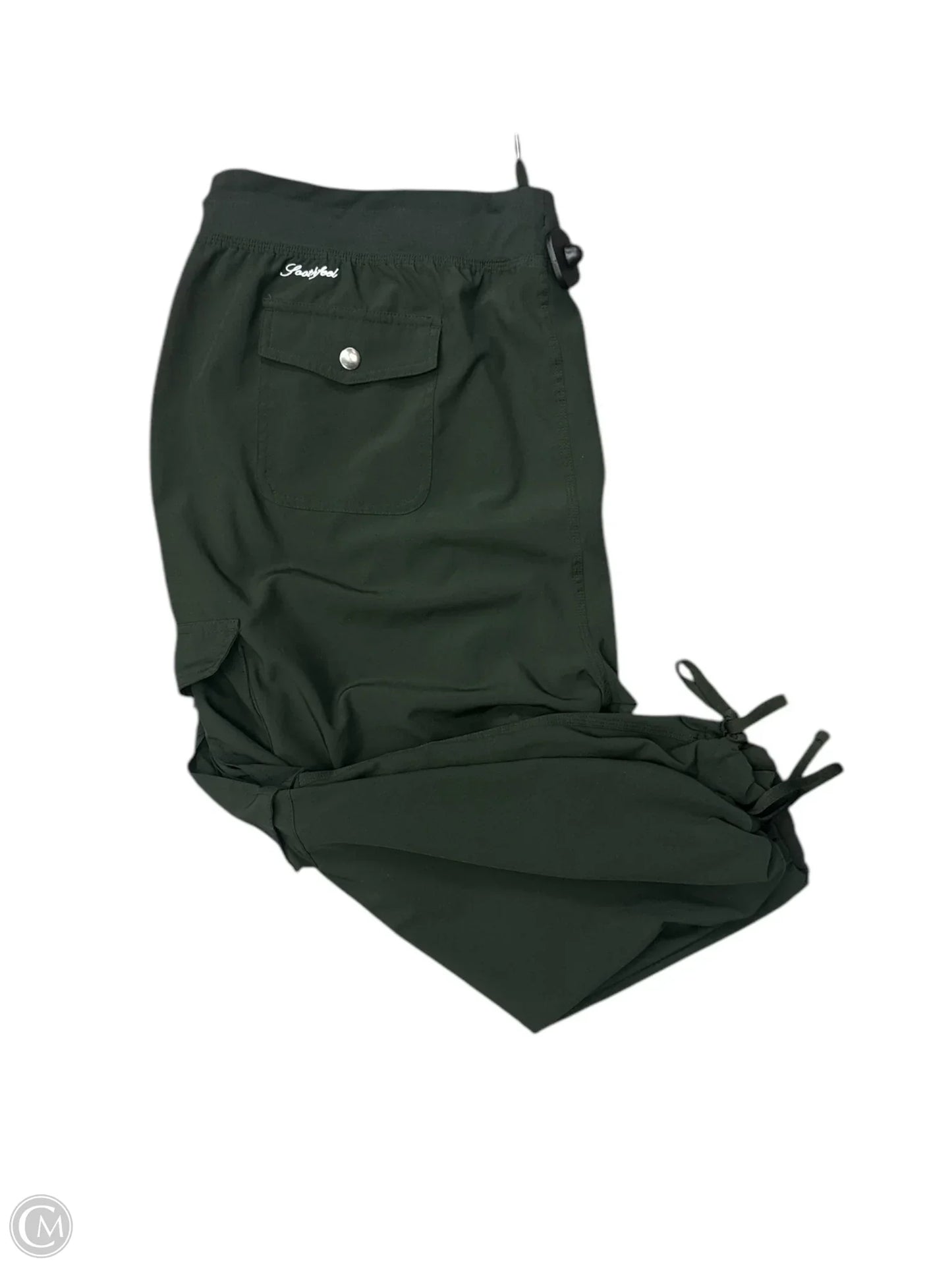 Athletic Capris By Clothes Mentor In Green, Size: Xxl